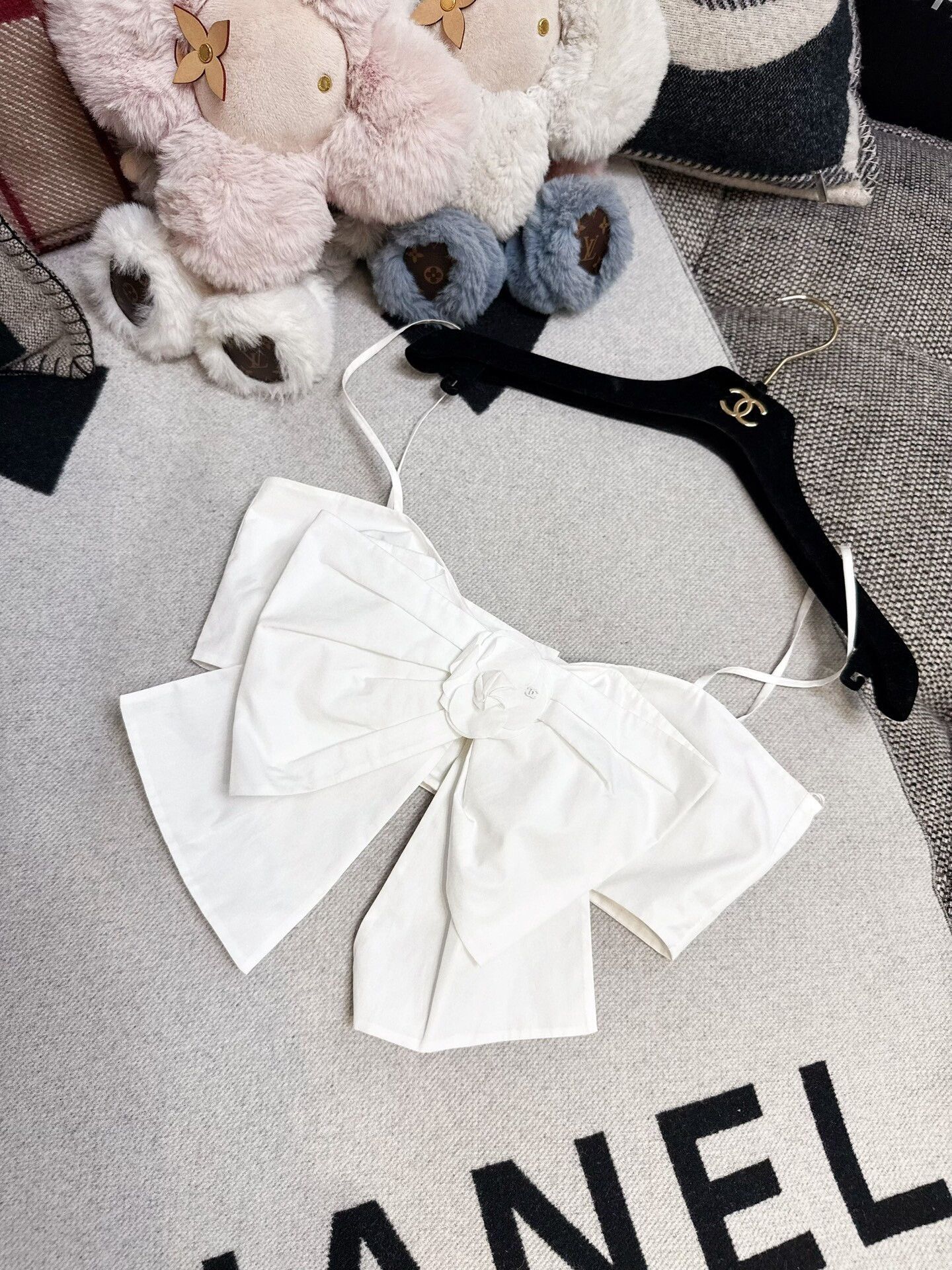 Chanel Chanel 20C White Bow Camellia Camisole Size XS / US 0-2 / IT 36-38 - 3 Thumbnail