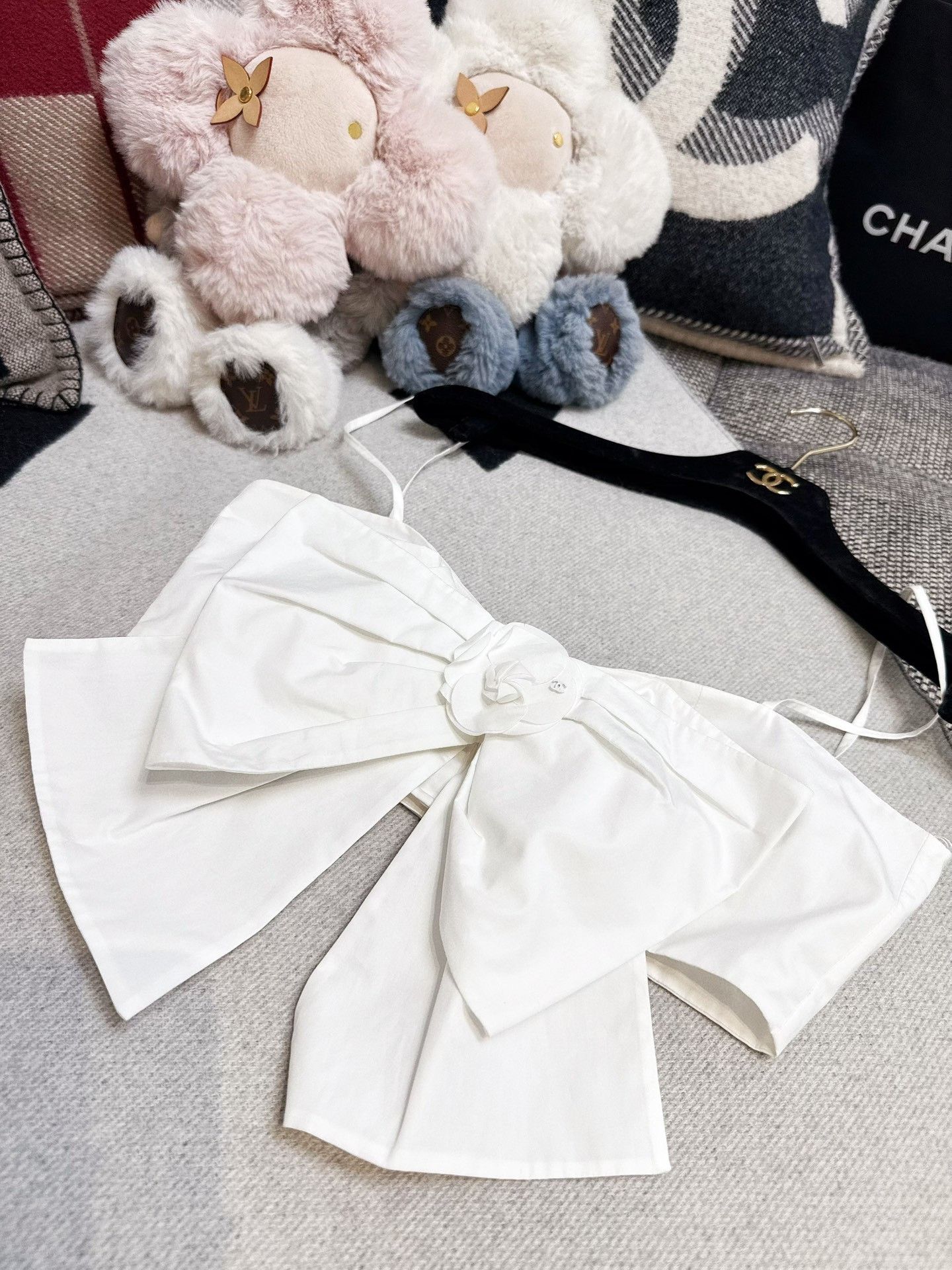 Chanel Chanel 20C White Bow Camellia Camisole Size XS / US 0-2 / IT 36-38 - 8 Thumbnail