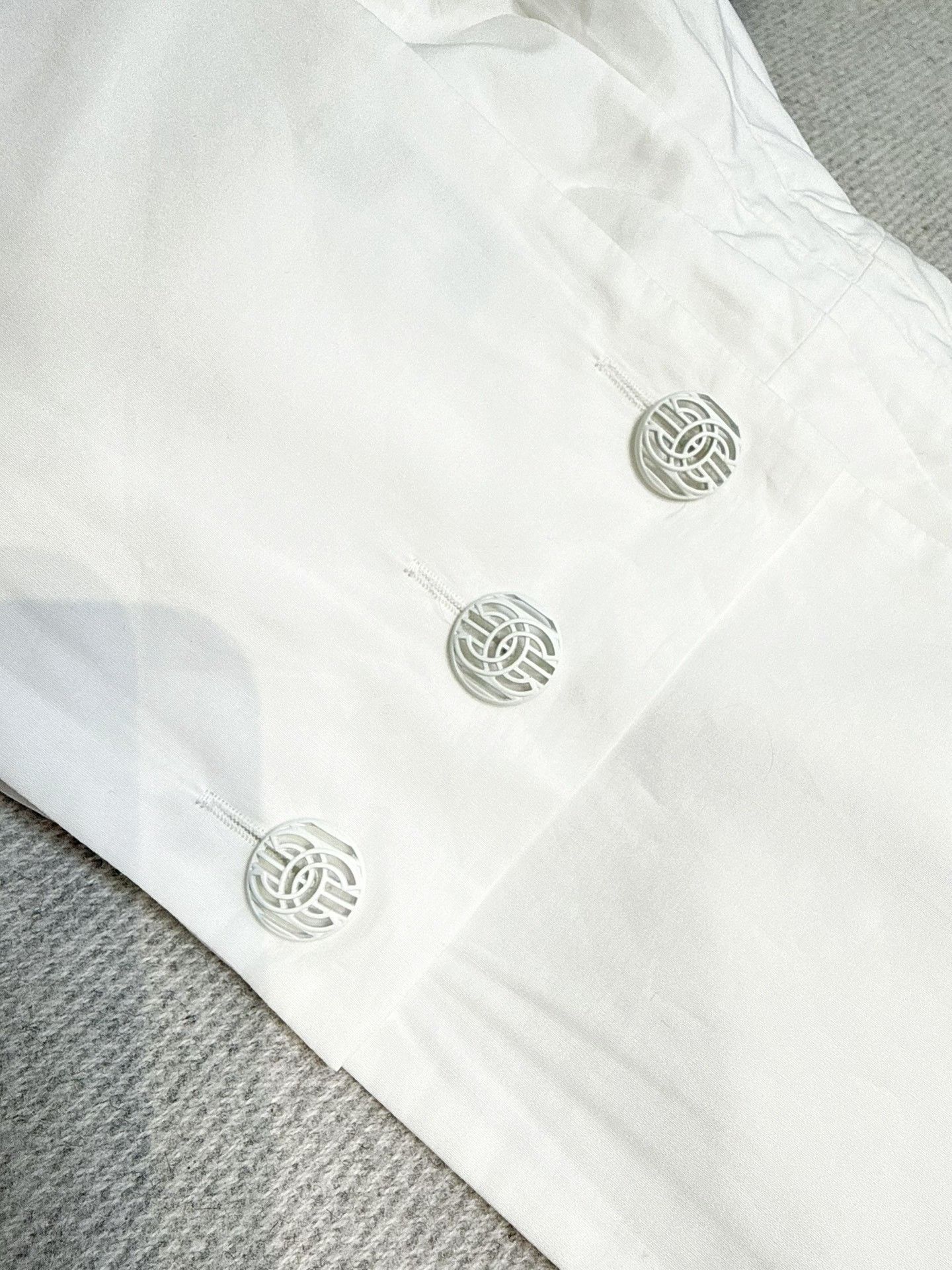 Chanel Chanel 20C White Bow Camellia Camisole Size XS / US 0-2 / IT 36-38 - 7 Thumbnail