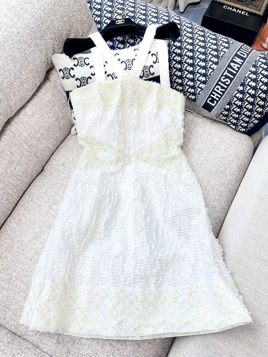 Chanel Chanel 18S Waterfall High Couture Dress Size S / US 4 / IT 40 - 2 Thumbnail