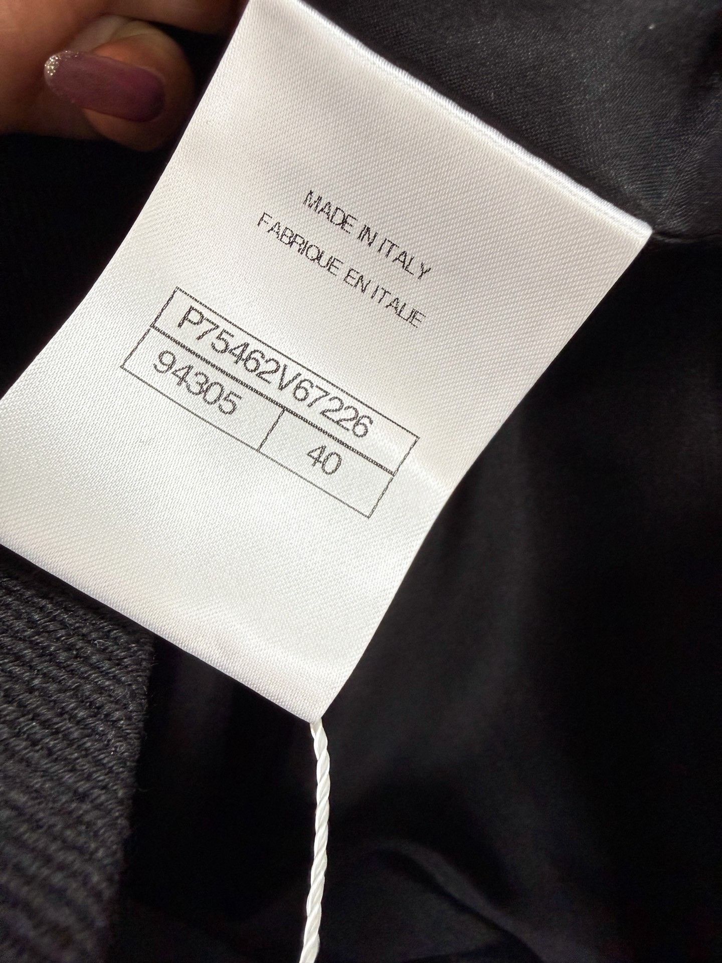 Chanel Chanel 23B Black Bermuda Wool Pants Size 40" / US 18 - 6 Thumbnail