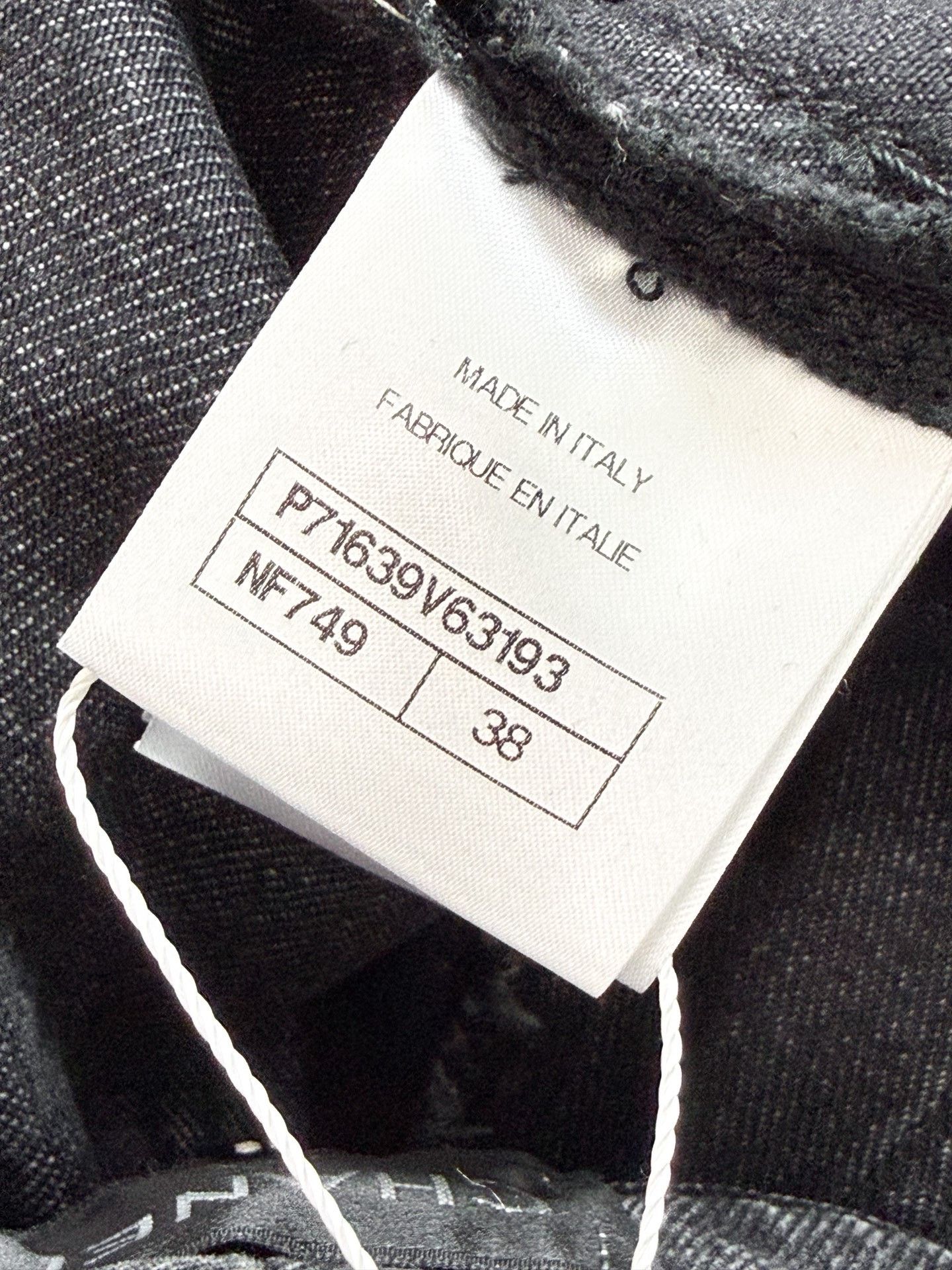 Chanel Chanel 21K Silver Double C Logo Denim Jeans Size 38" / US 16 / IT 52 - 6 Thumbnail