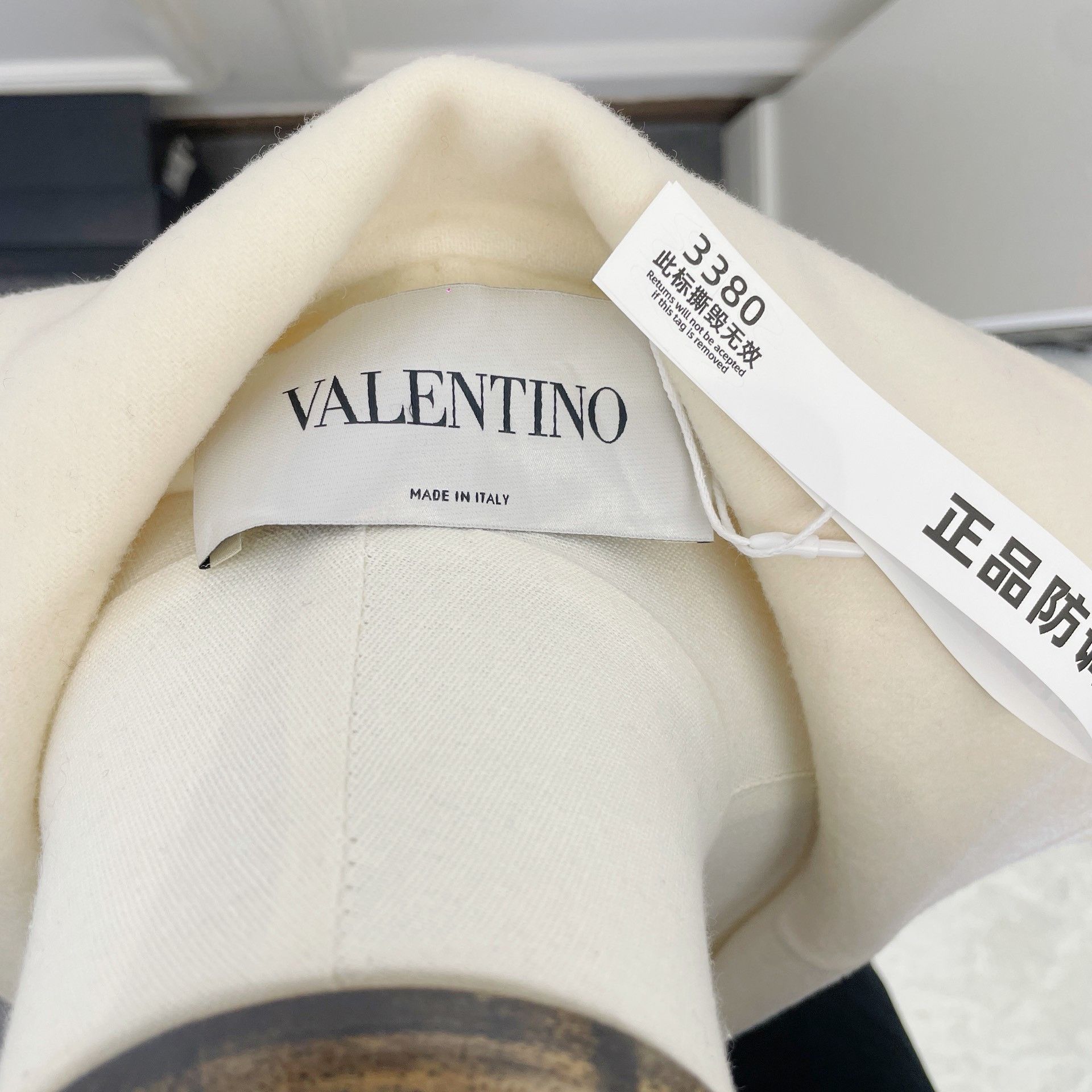 Valentino Valentino Gold Button Wool Coat Size XS / US 0-2 / IT 36-38 - 3 Thumbnail