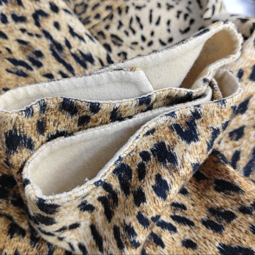 Valentino Valentino Leopard Print Wool Coat Size S / US 4 / IT 40 - 6 Thumbnail