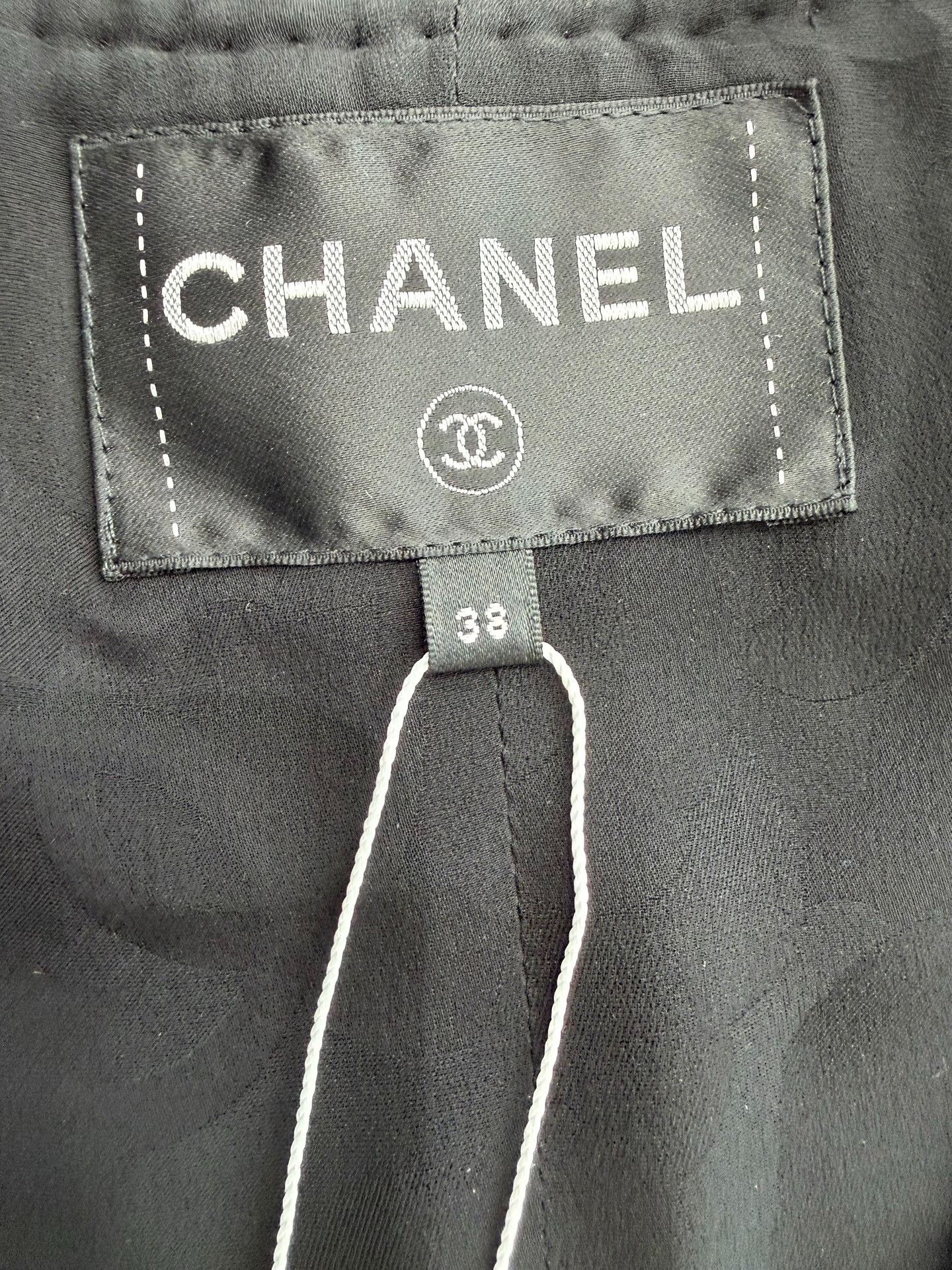 Chanel Chanel Black Gold Button Four Pocket Coat Size S / US 4 / IT 40 - 4 Thumbnail