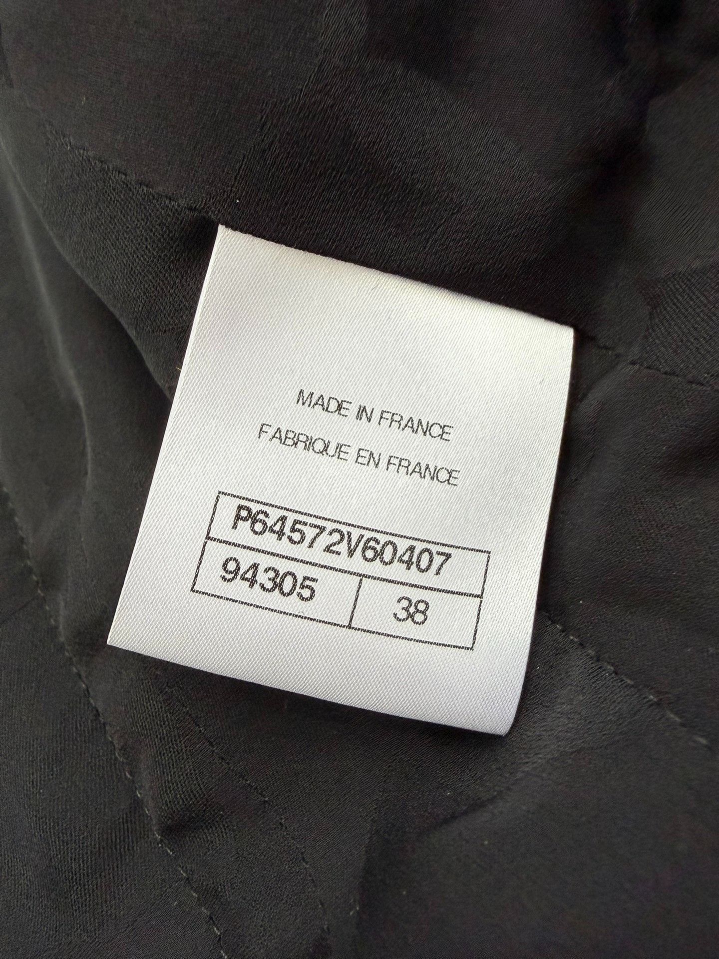 Chanel Chanel Black Gold Button Four Pocket Coat Size S / US 4 / IT 40 - 5 Thumbnail