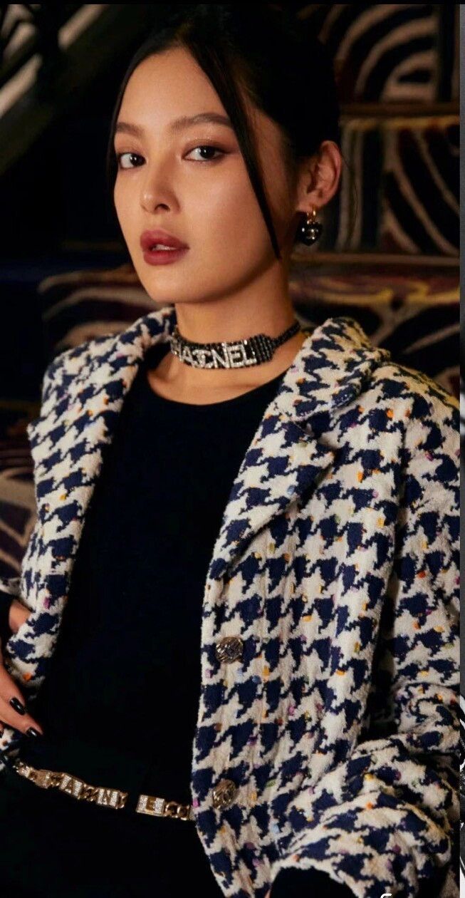 Chanel Chanel 21P Houndstooth Jacket Size XXS / US 00 / IT 34 - 7 Thumbnail
