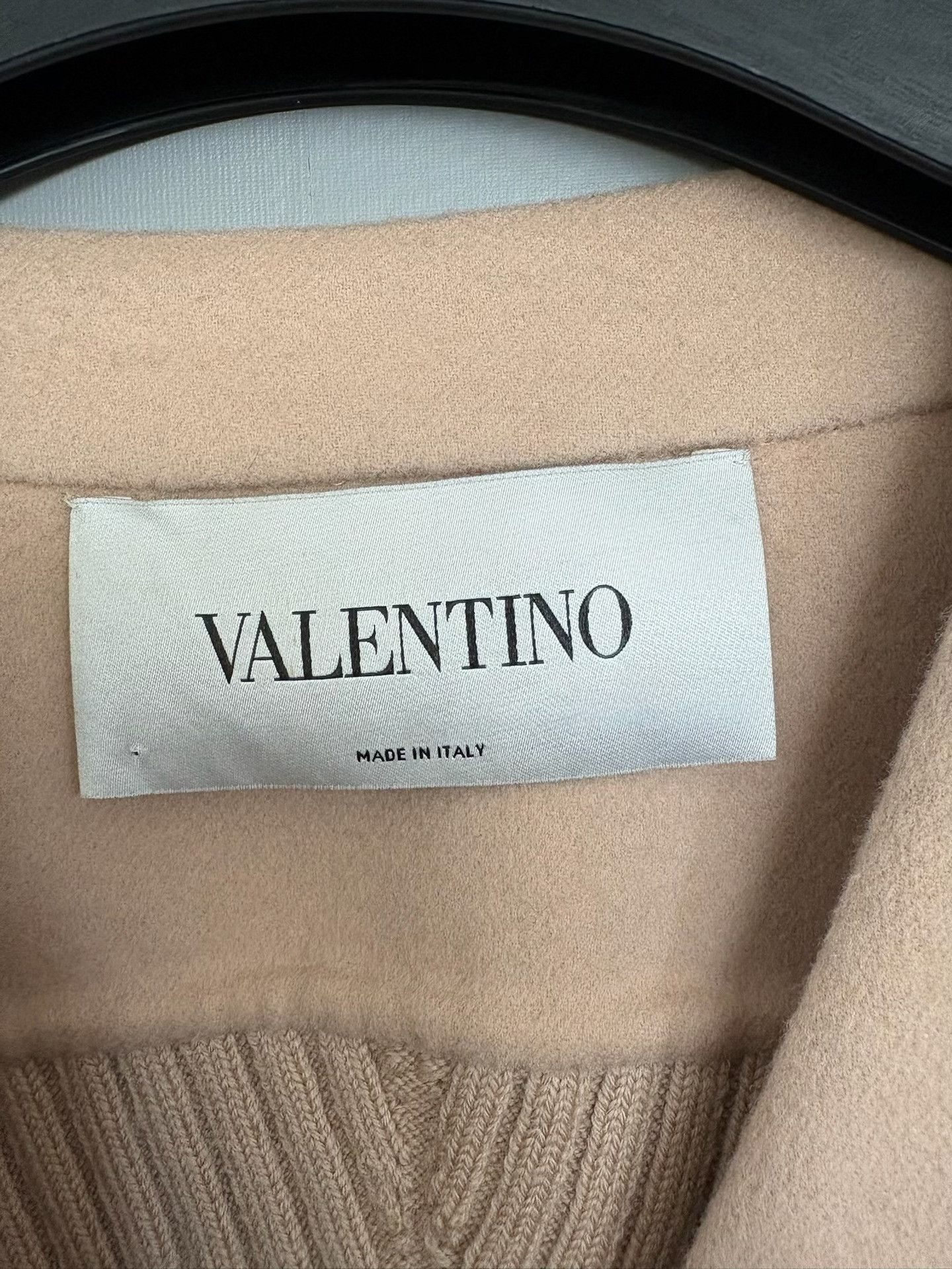 Valentino Valentino Beige Mid-Length Wool Coat M Size M / US 6-8 / IT 42-44 - 4 Thumbnail