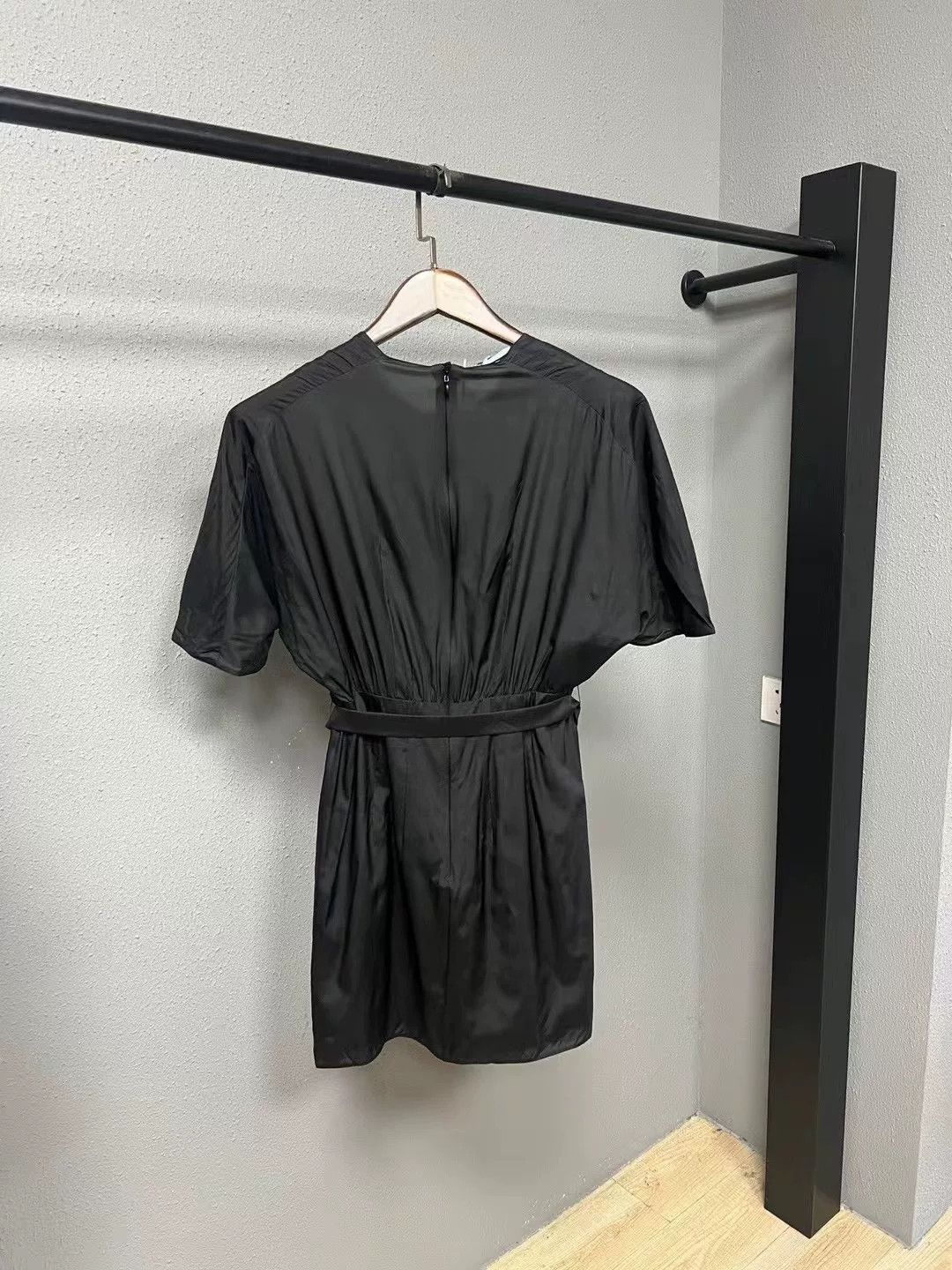 Prada Prada Triangle Logo Belted Dress Size S / US 4 / IT 40 - 2 Thumbnail