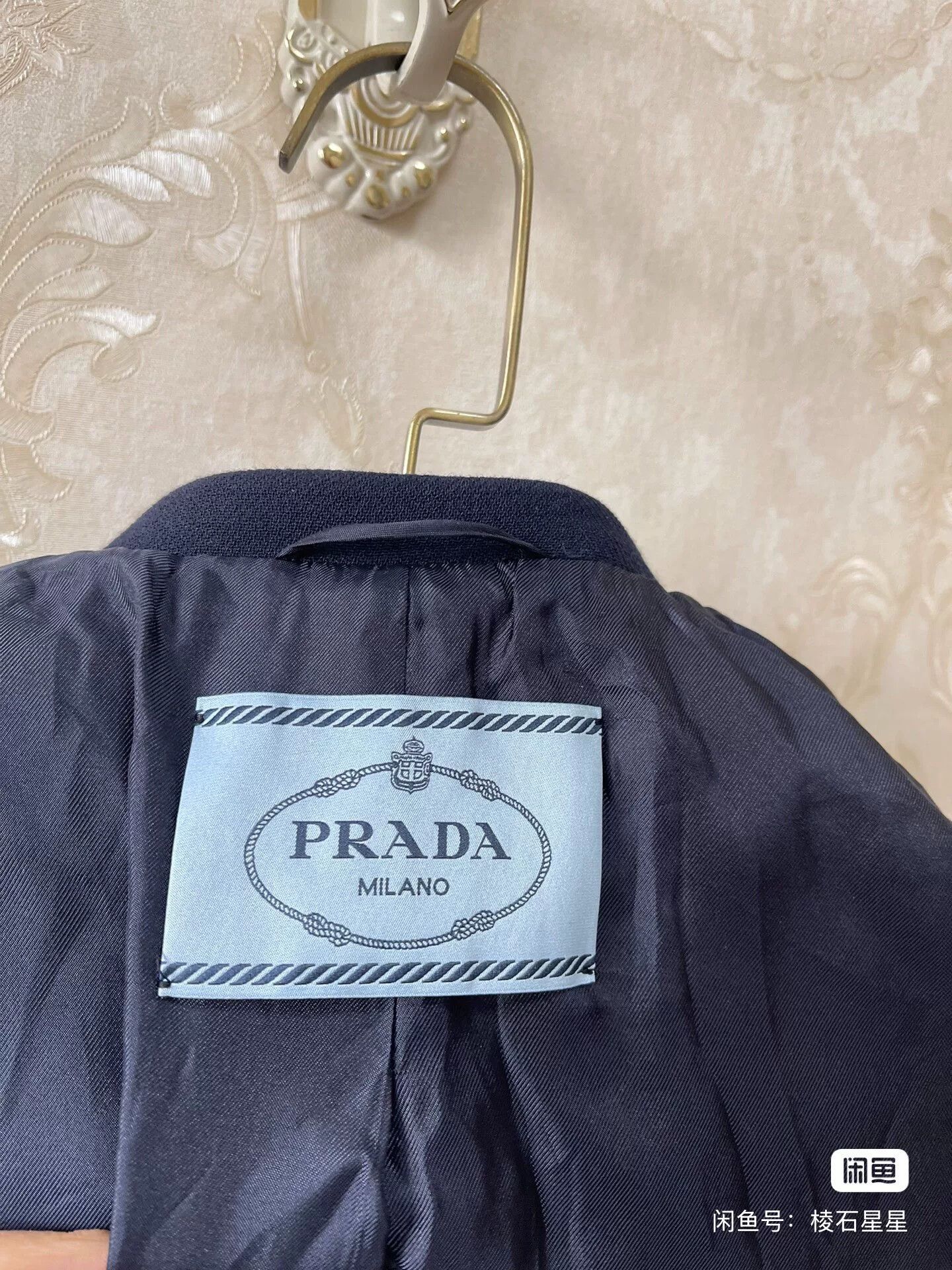 Prada Prada Chain-Trimmed Runway Coat Size S / US 4 / IT 40 - 2 Thumbnail