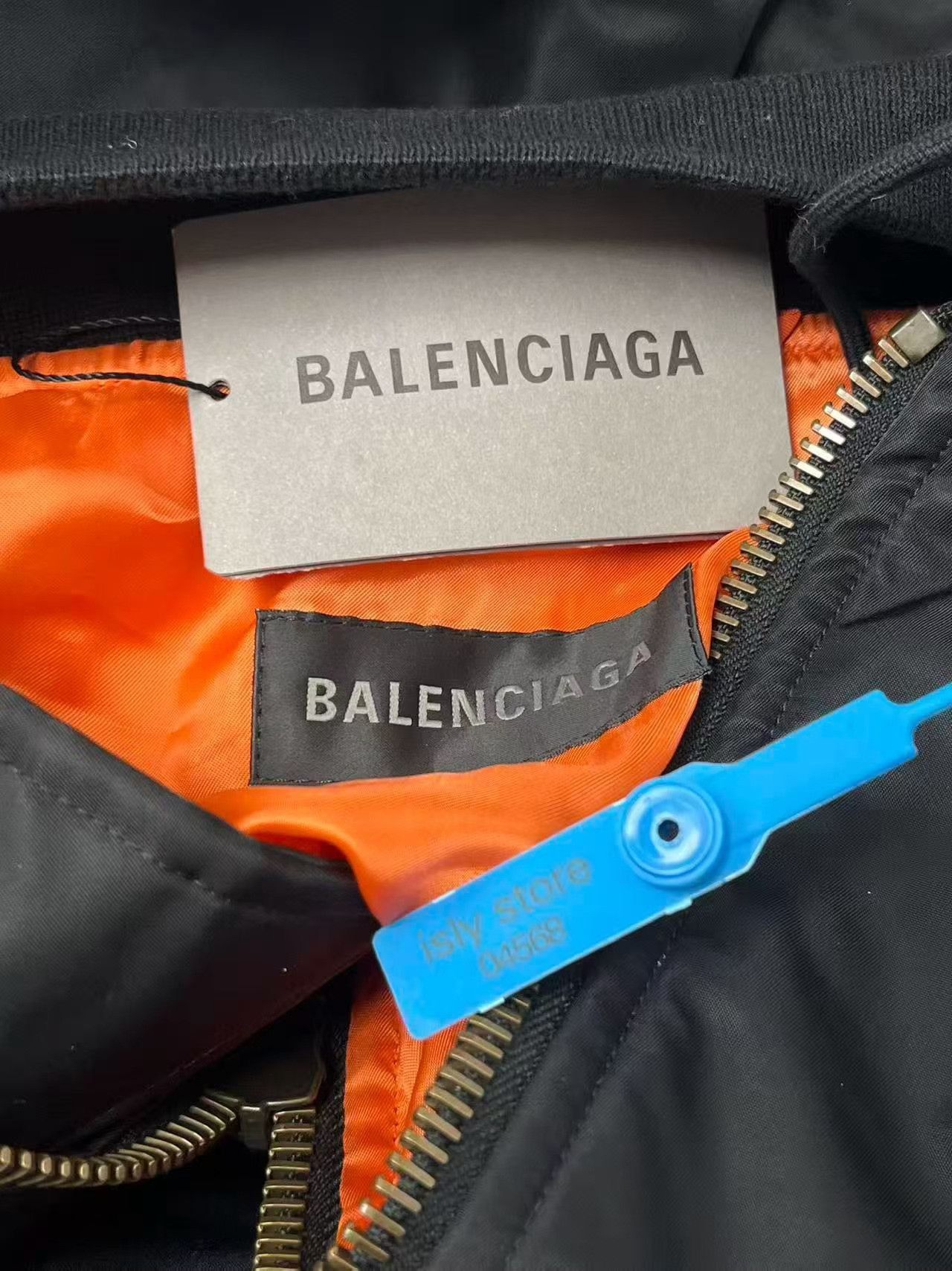 Balenciaga Balenciaga Black Hooded Bomber Jacket Size US S / EU 44-46 / 1 - 5 Thumbnail