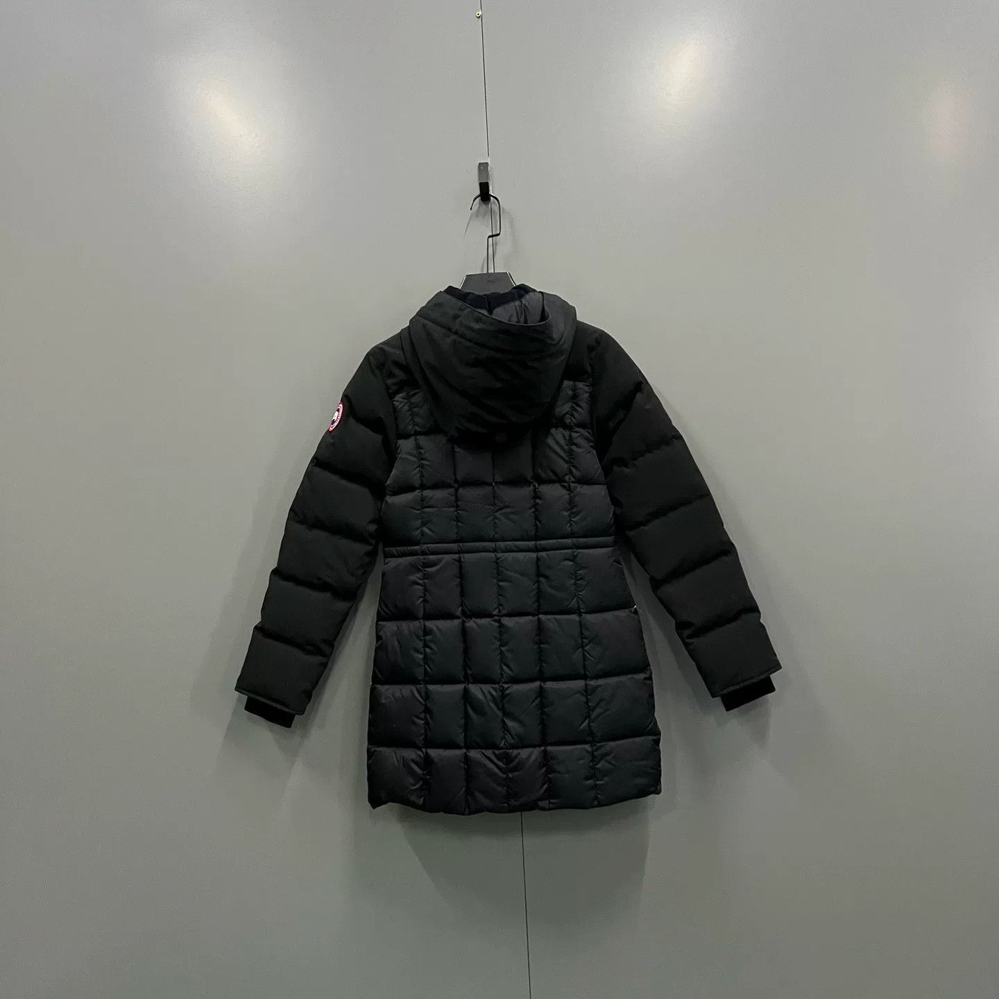 Canada Goose Canada Goose Black Quilted Hooded Down Jacket Size XS / US 0-2 / IT 36-38 - 2 Thumbnail