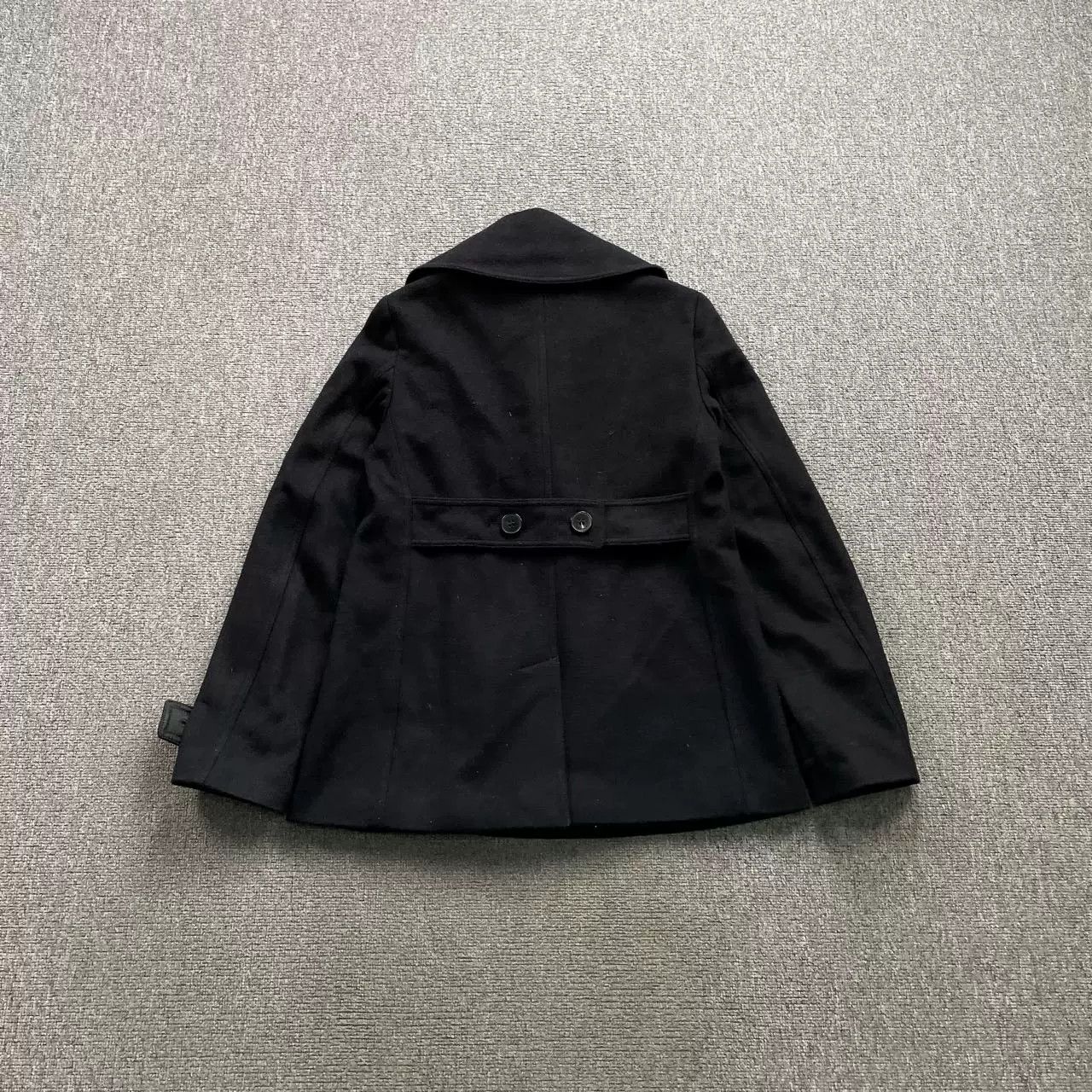 Burberry Burberry Black Double-Breasted Coat Size XS / US 0-2 / IT 36-38 - 3 Thumbnail