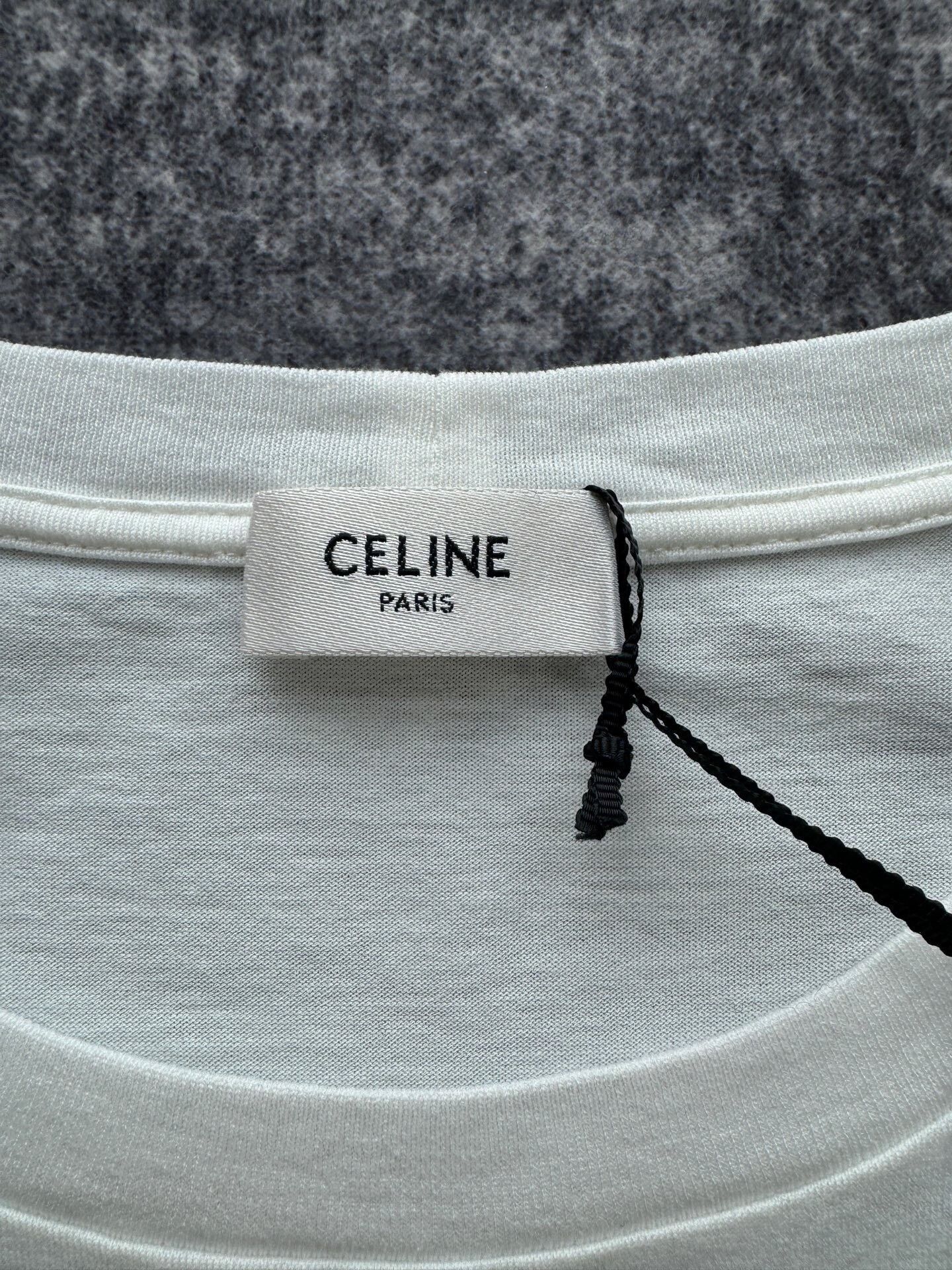 Celine Celine White Fake Two-Piece Long Sleeve Size US M / EU 48-50 / 2 - 6 Thumbnail
