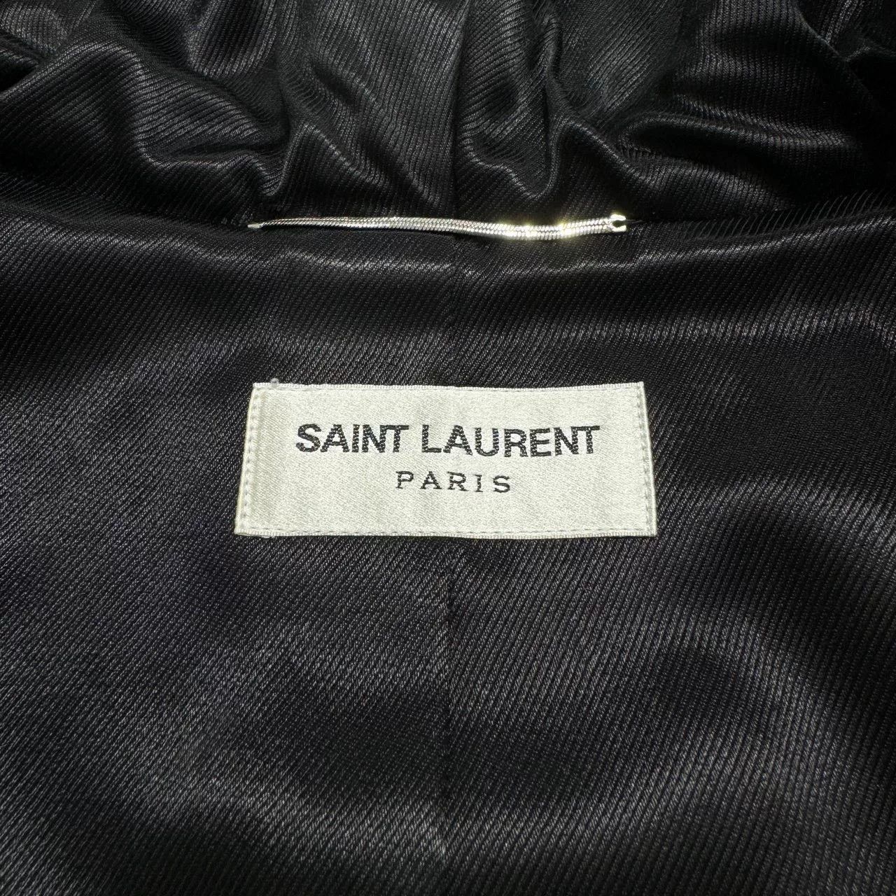 Saint Laurent Paris Saint Laurent Striped Hooded Jacket Size US S / EU 44-46 / 1 - 4 Thumbnail
