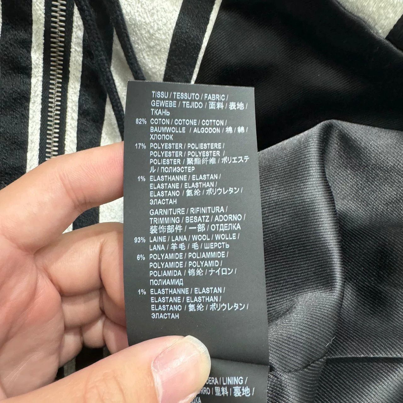 Saint Laurent Paris Saint Laurent Striped Hooded Jacket Size US S / EU 44-46 / 1 - 6 Thumbnail