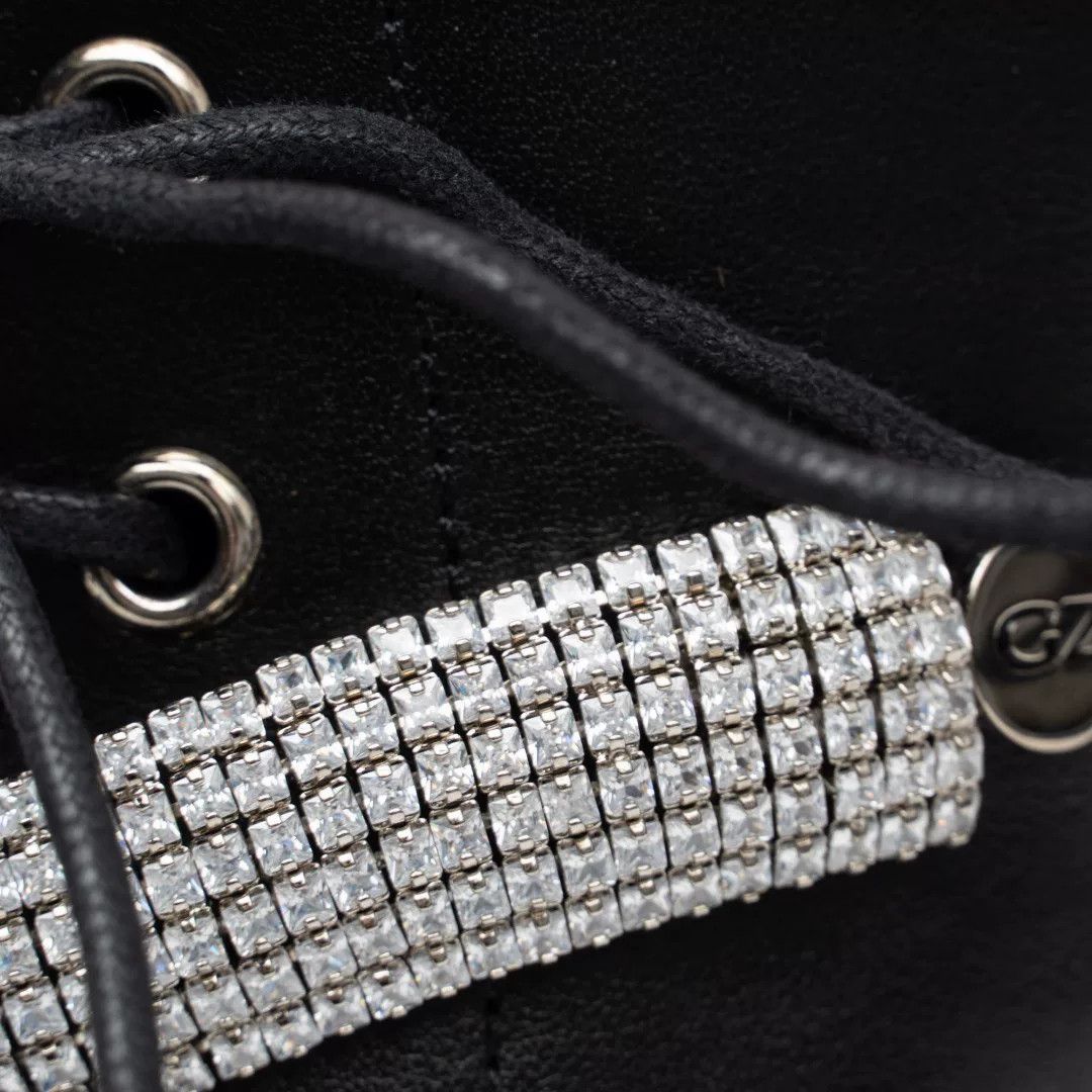 Giuseppe Zanotti Giuseppe Zanotti Women's Rhinestone Martin Boots Size US 5 / IT 35 - 5 Thumbnail