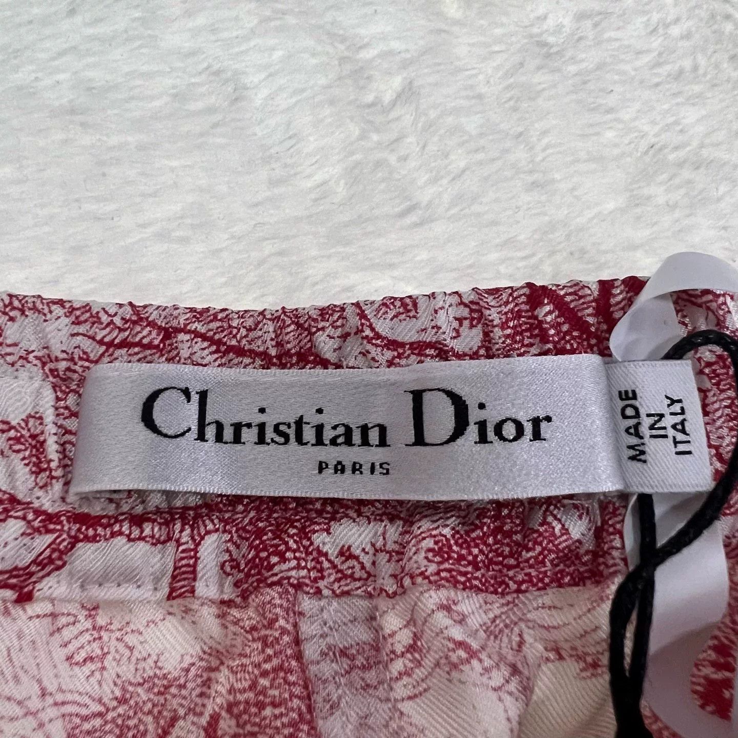 Dior Dior Silk Animal Print Shorts Size 38" / US 16 / IT 52 - 4 Thumbnail