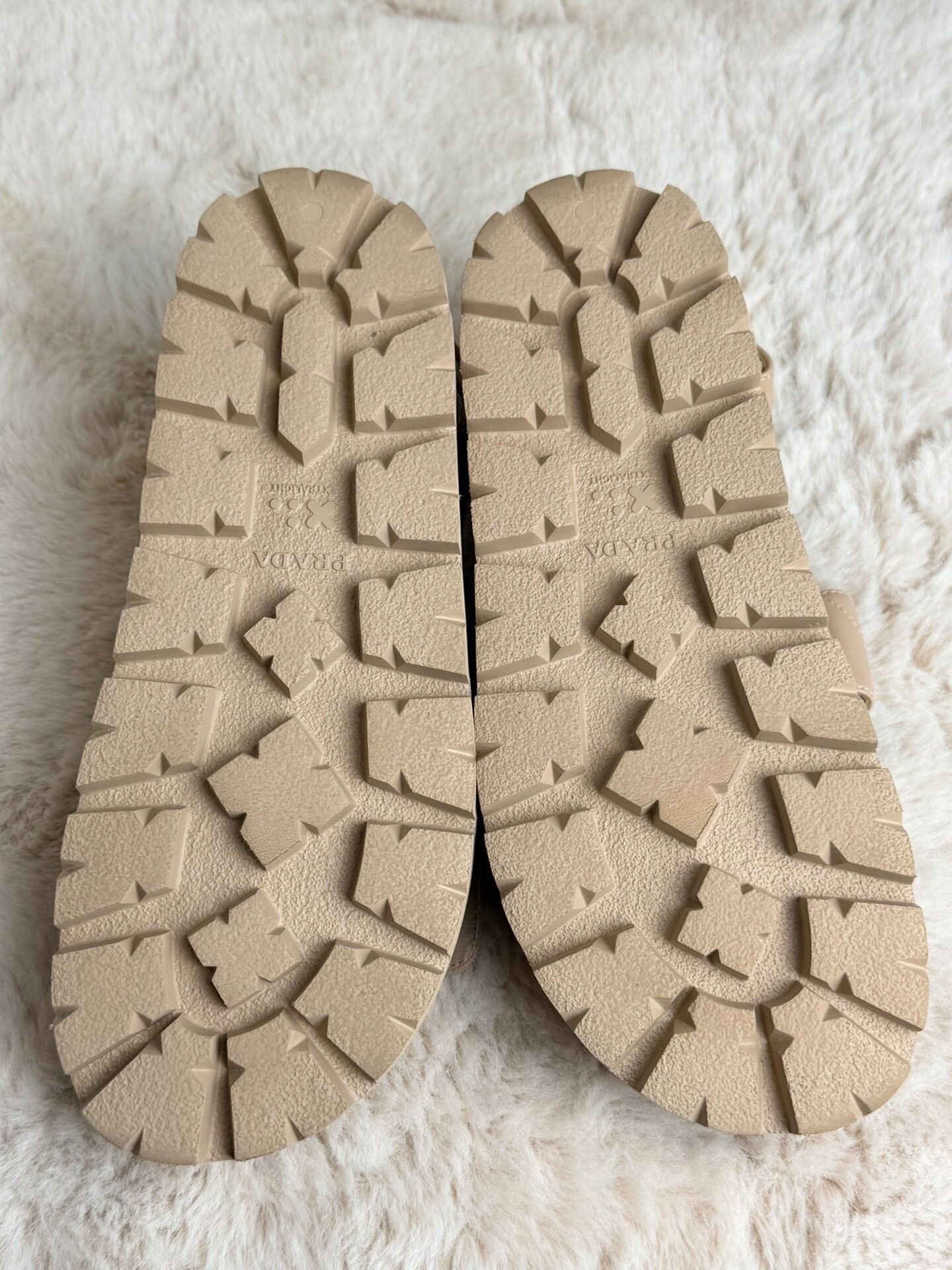 Prada Prada Retro Beige Sandals us_7-5 Women Size US 7.5 / IT 37.5 - 5 Thumbnail