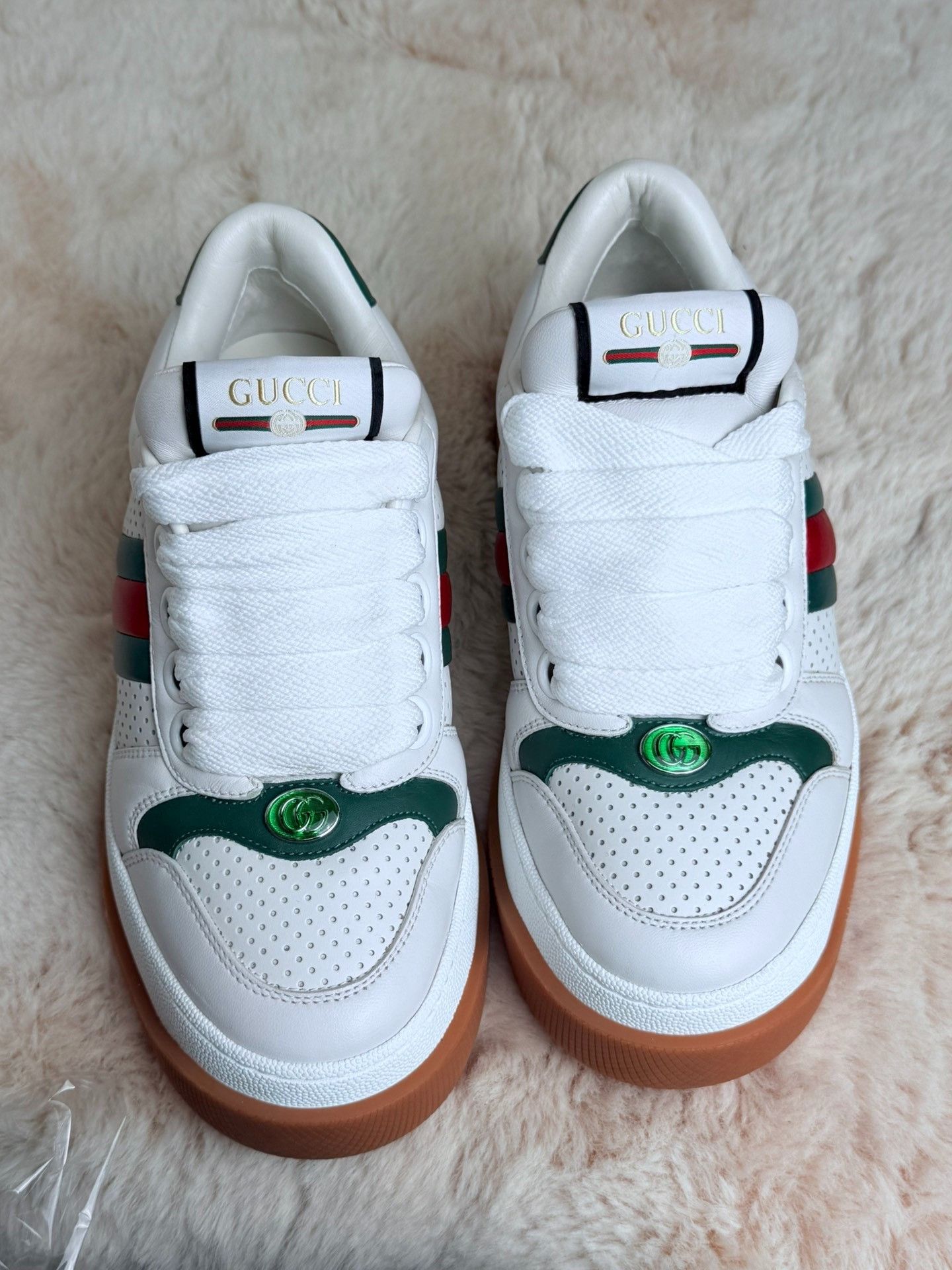 Gucci Gucci Green Lowtop Sneakers 5 Men Size US 5 / EU 37 - 2 Thumbnail