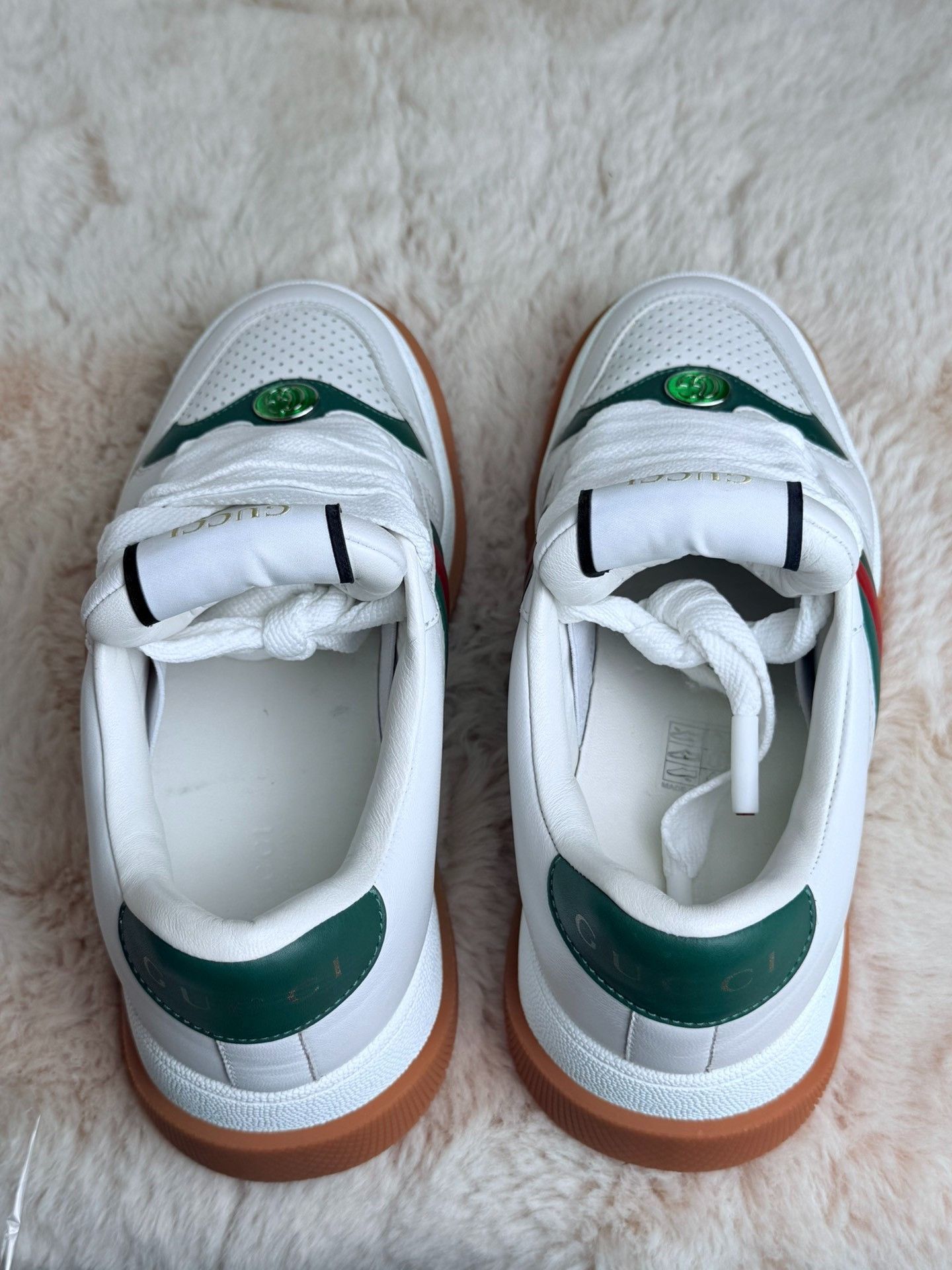 Gucci Gucci Green Lowtop Sneakers 5 Men Size US 5 / EU 37 - 4 Thumbnail
