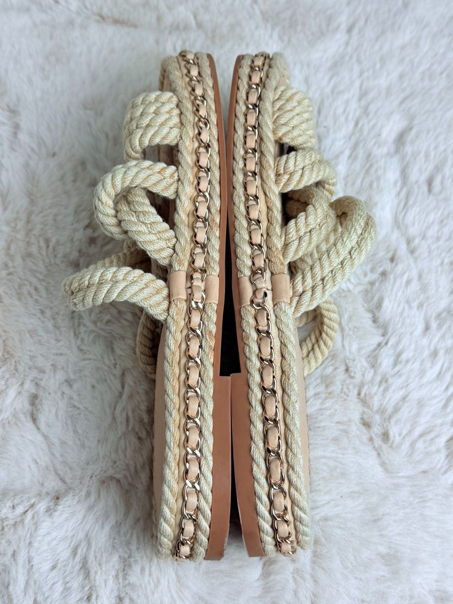 Chanel Chanel Knit Sandals us_9 Women Size US 9 / IT 39 - 5 Thumbnail