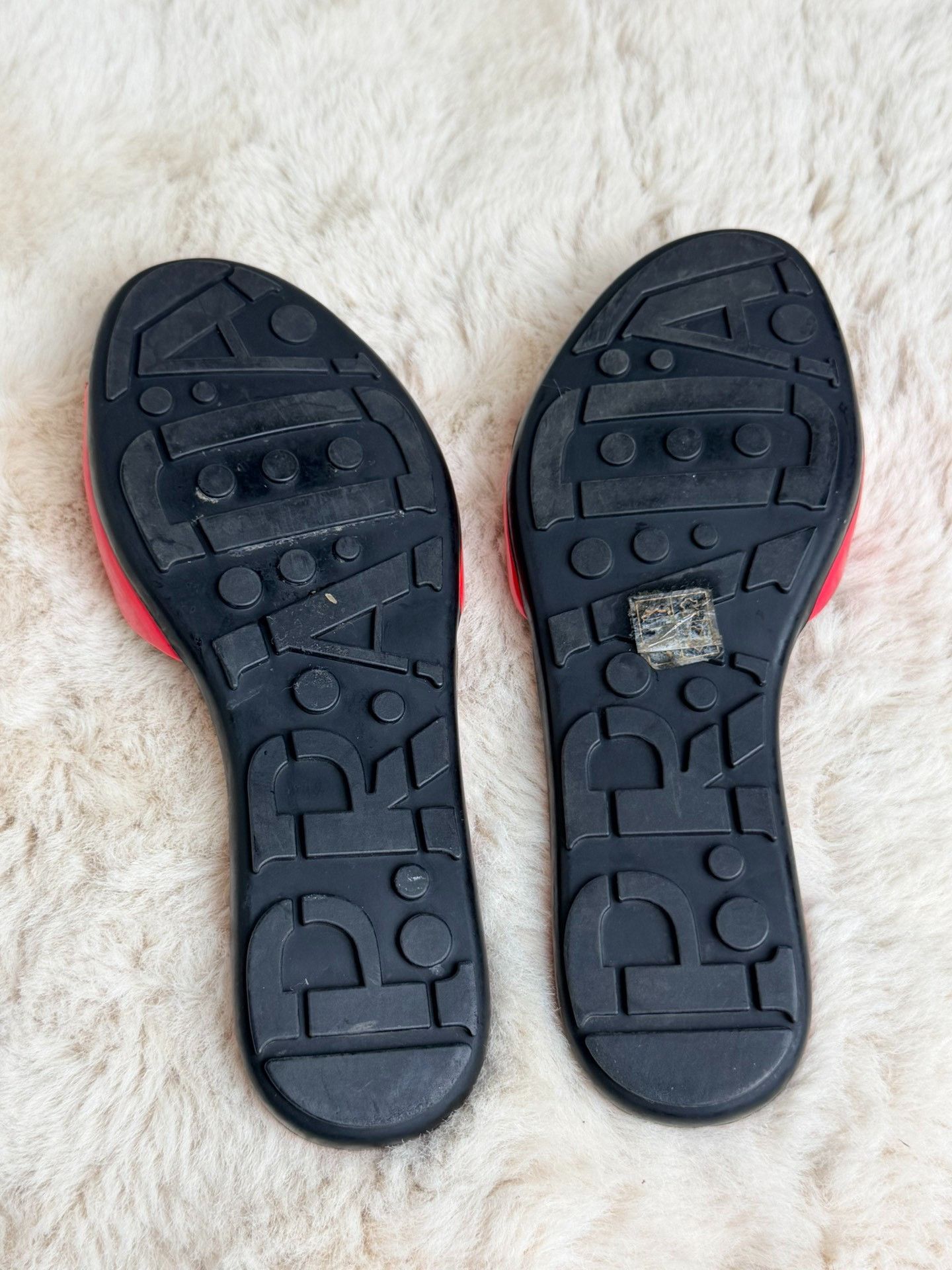 Prada Prada Patent Red Sandals us_5 Women Size US 5 / IT 35 - 6 Thumbnail