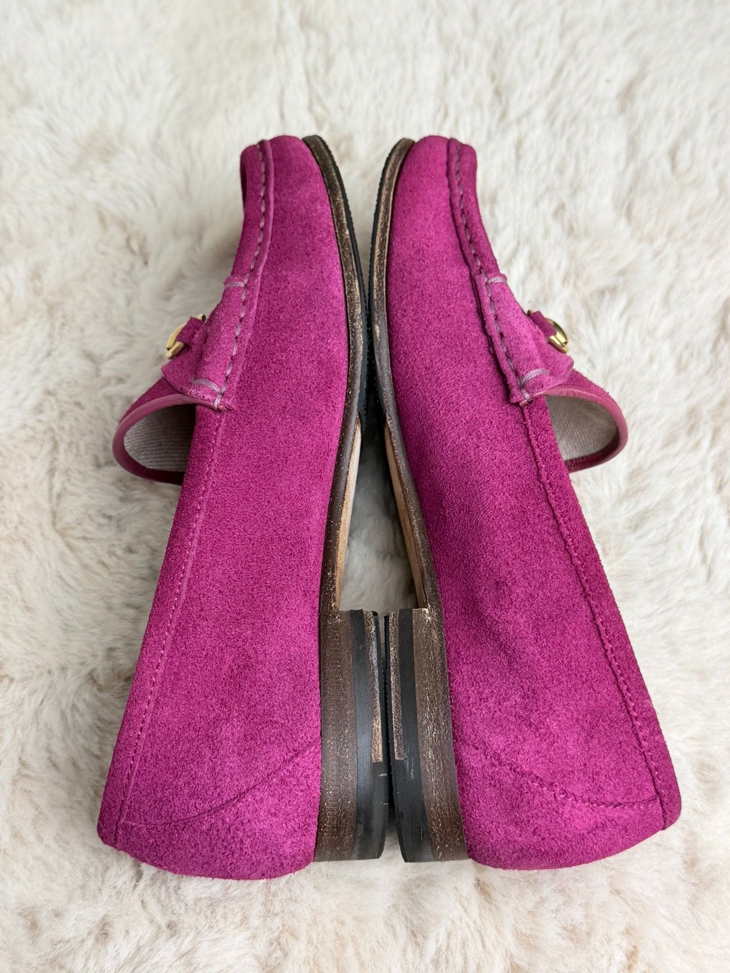 Gucci Gucci Suede Pink Lowtop Sneakers us_5 Women Size US 5 / IT 35 - 5 Thumbnail