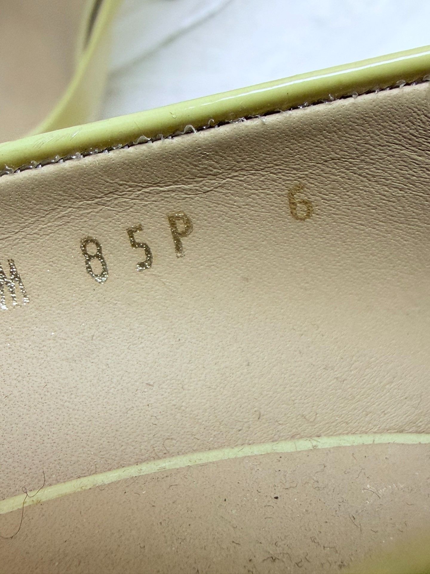 Salvatore Ferragamo Salvatore Ferragamo Patent Yellow Lowtop Sneakers Women Size US 6.5 / IT 36.5 - 8 Thumbnail