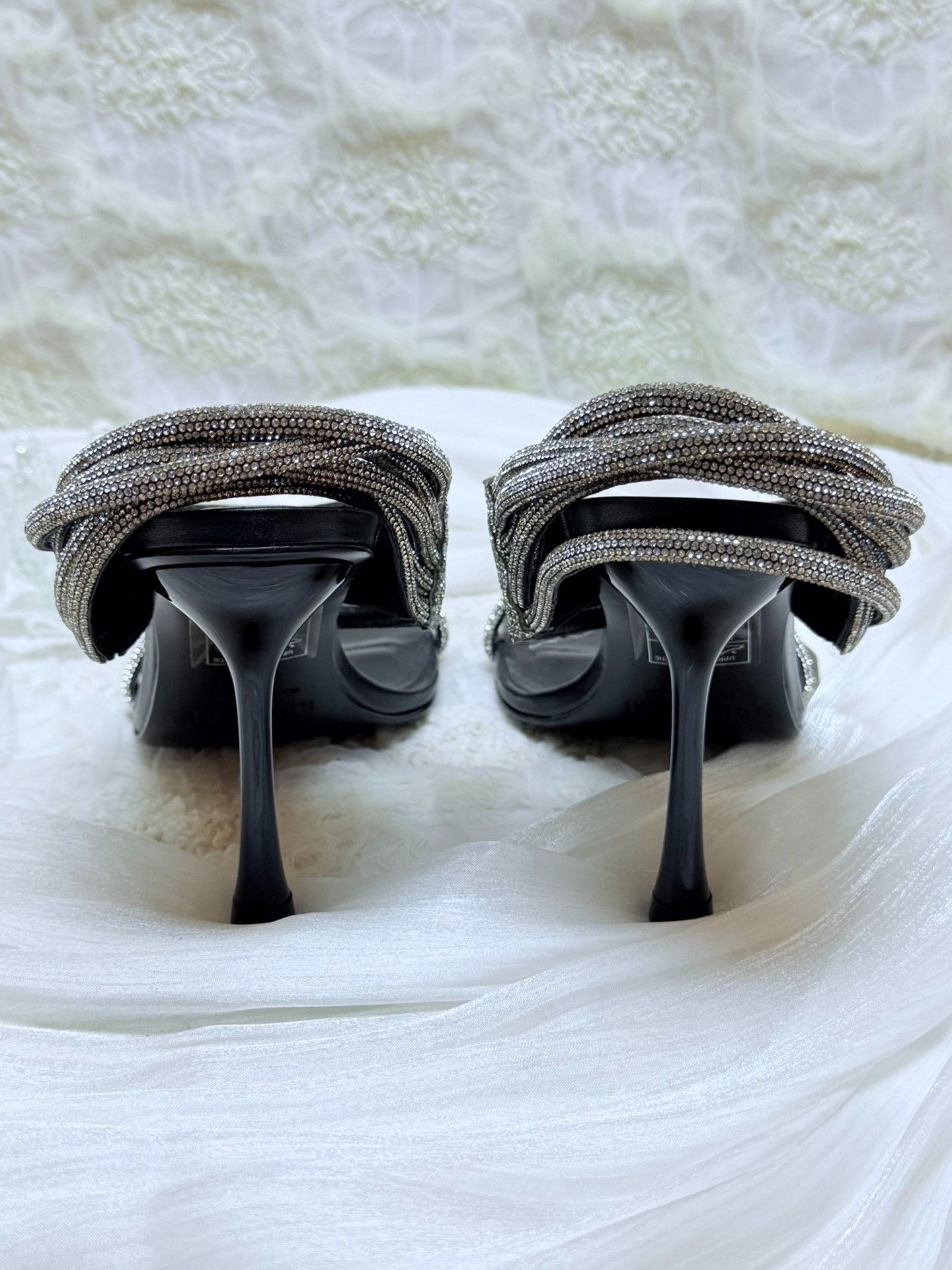 Jimmy Choo Jimmy Choo Black Sandals us_7 Women Size US 7 / IT 37 - 4 Thumbnail