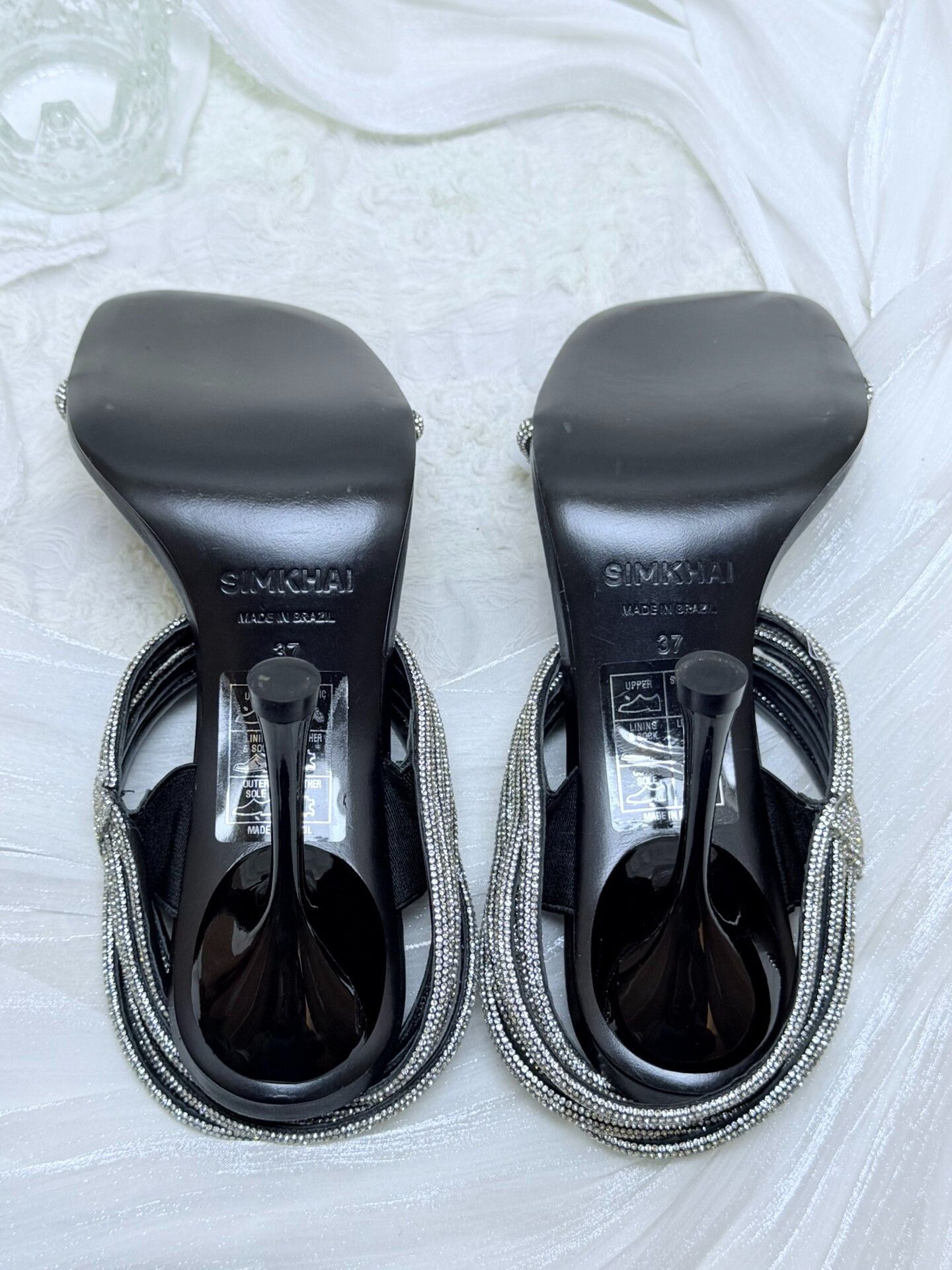Jimmy Choo Jimmy Choo Black Sandals us_7 Women Size US 7 / IT 37 - 5 Thumbnail