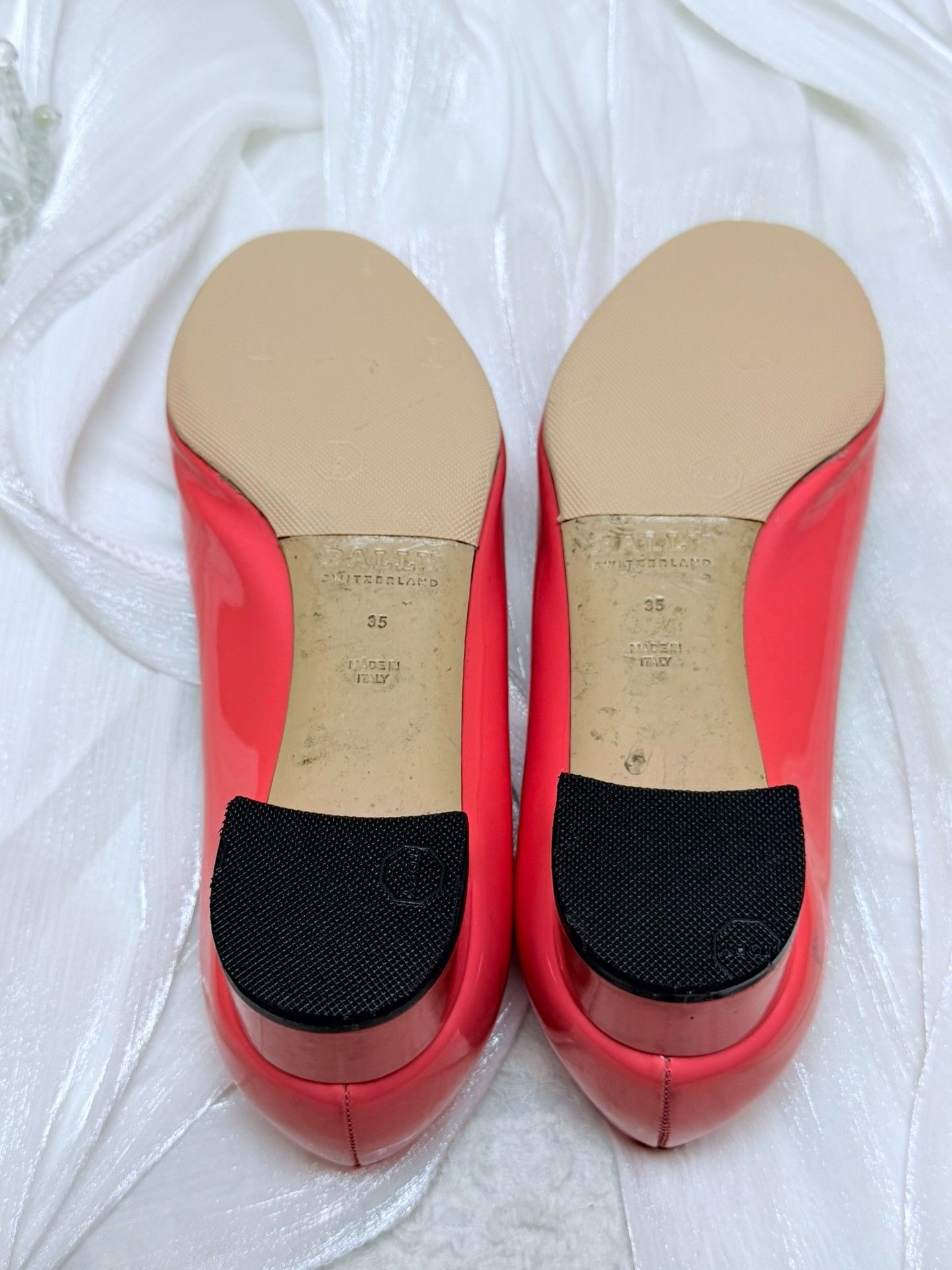 Bally Bally Leather Red Lowtop Sneakers us_5 Women Size US 5 / IT 35 - 5 Thumbnail