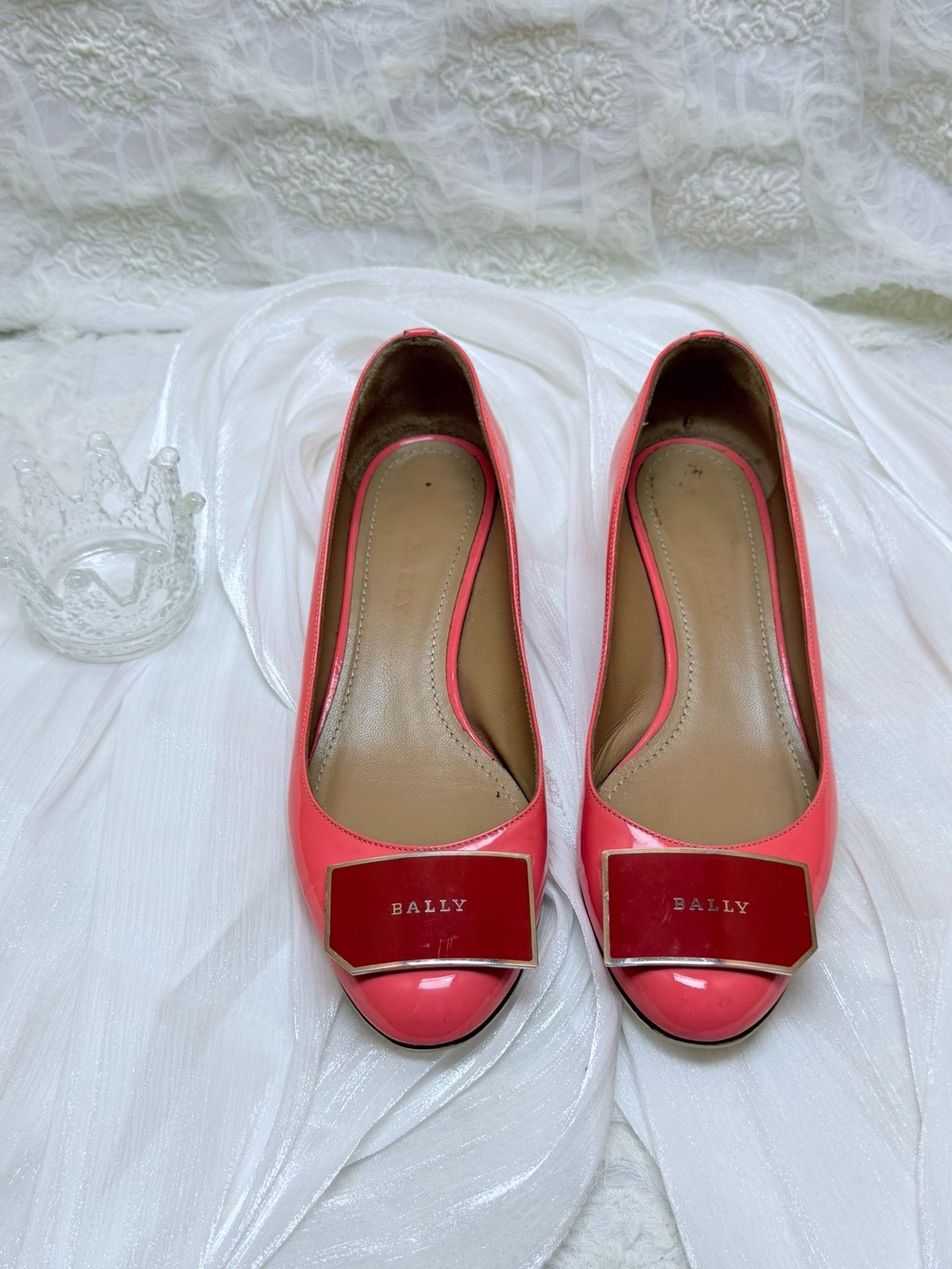 Bally Bally Leather Red Lowtop Sneakers us_5 Women Size US 5 / IT 35 - 2 Thumbnail