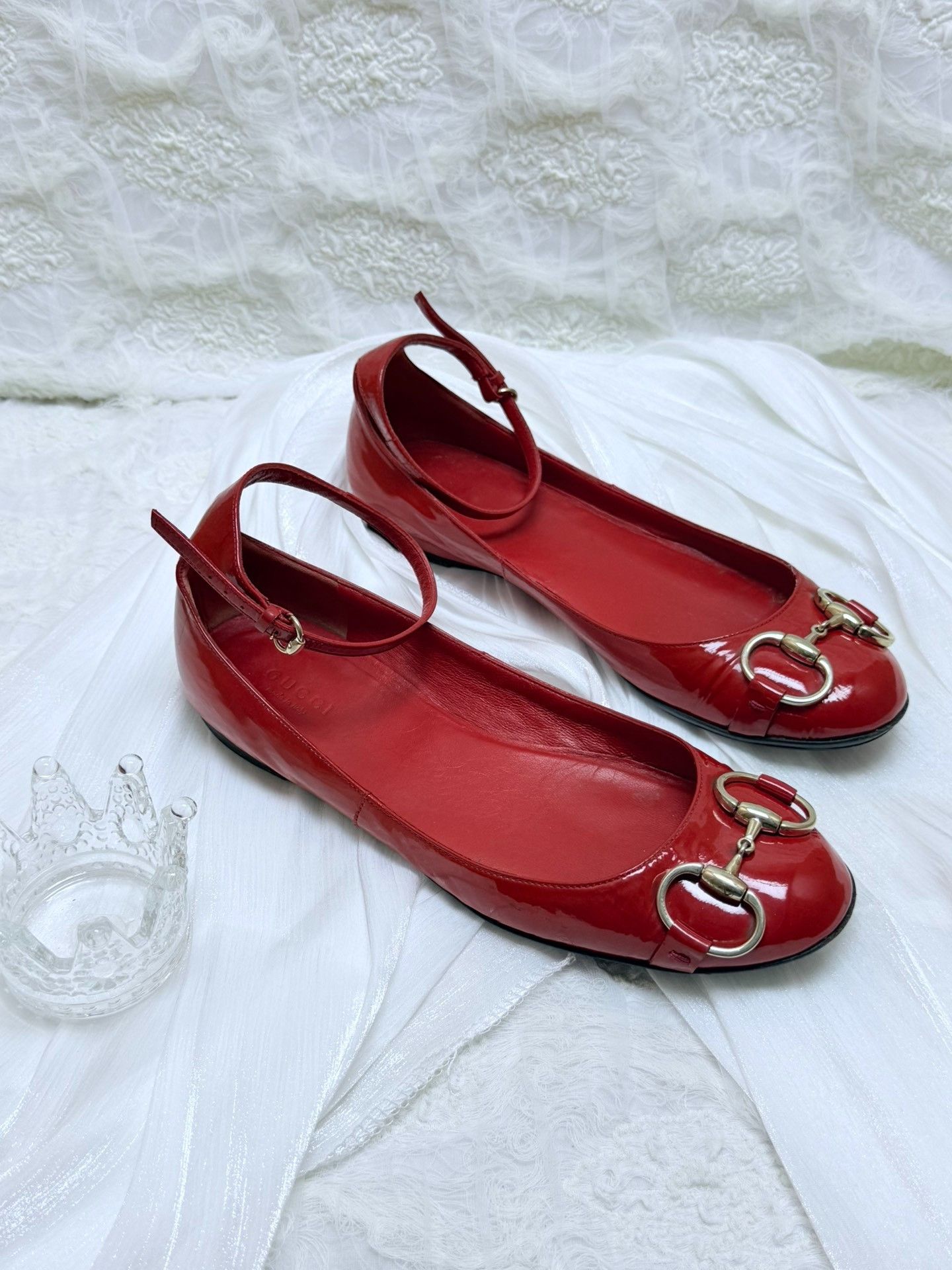 Gucci Gucci Patent Red Lowtop Sneakers us_6-5 Women Size US 6.5 / IT 36.5 - 2 Thumbnail
