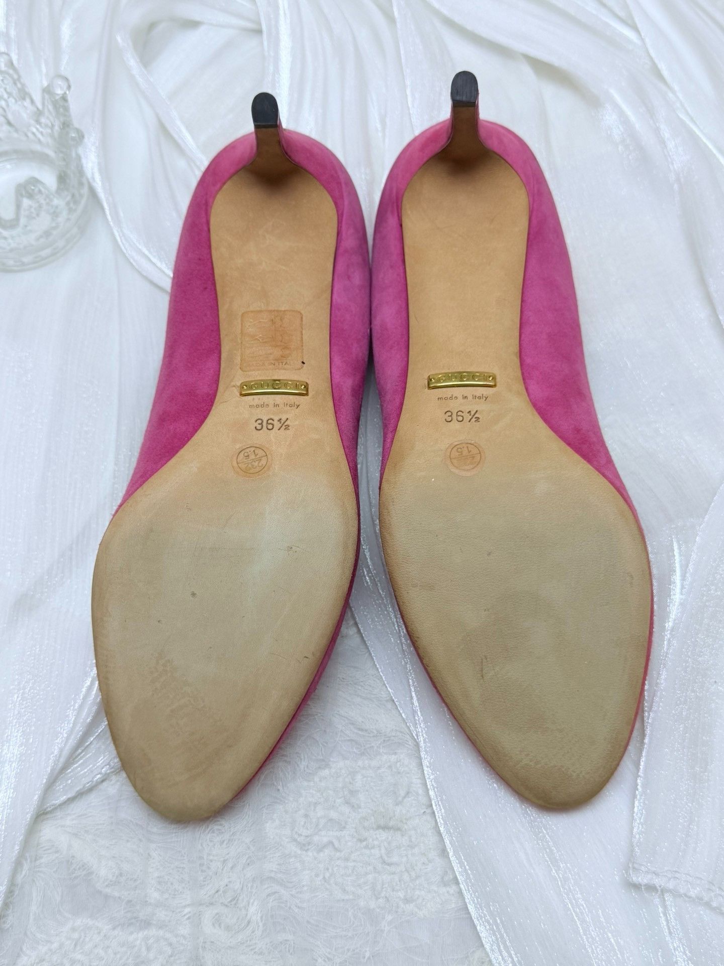 Gucci Gucci Retro Pink Lowtop Sneakers us_6-5 Women Size US 6.5 / IT 36.5 - 5 Thumbnail
