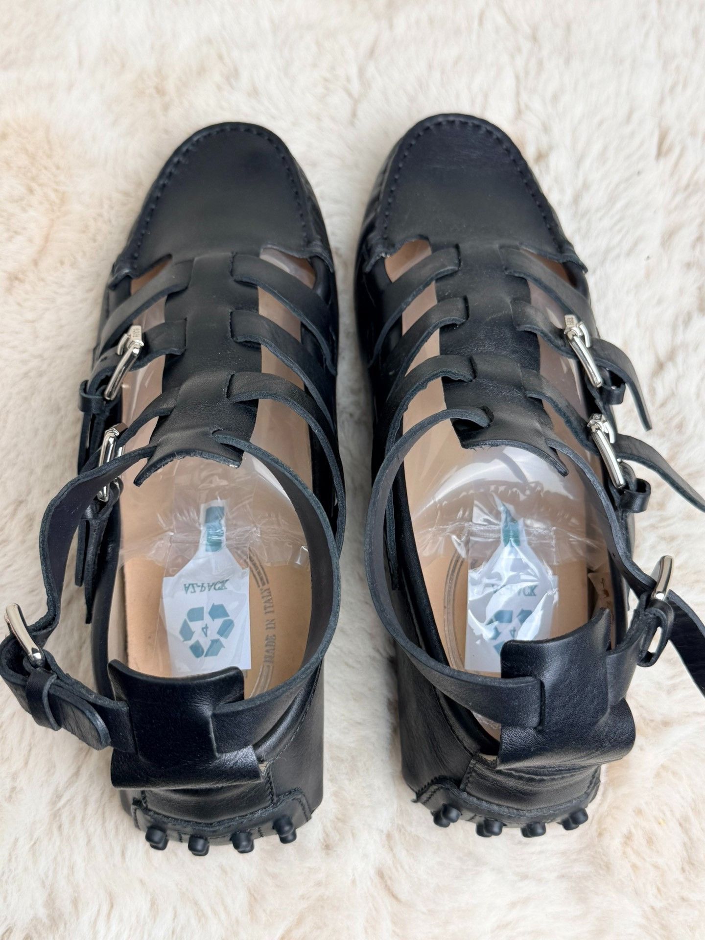 Tod's Tod's Black Sandals us_7-5 Women Size US 7.5 / IT 37.5 - 4 Thumbnail
