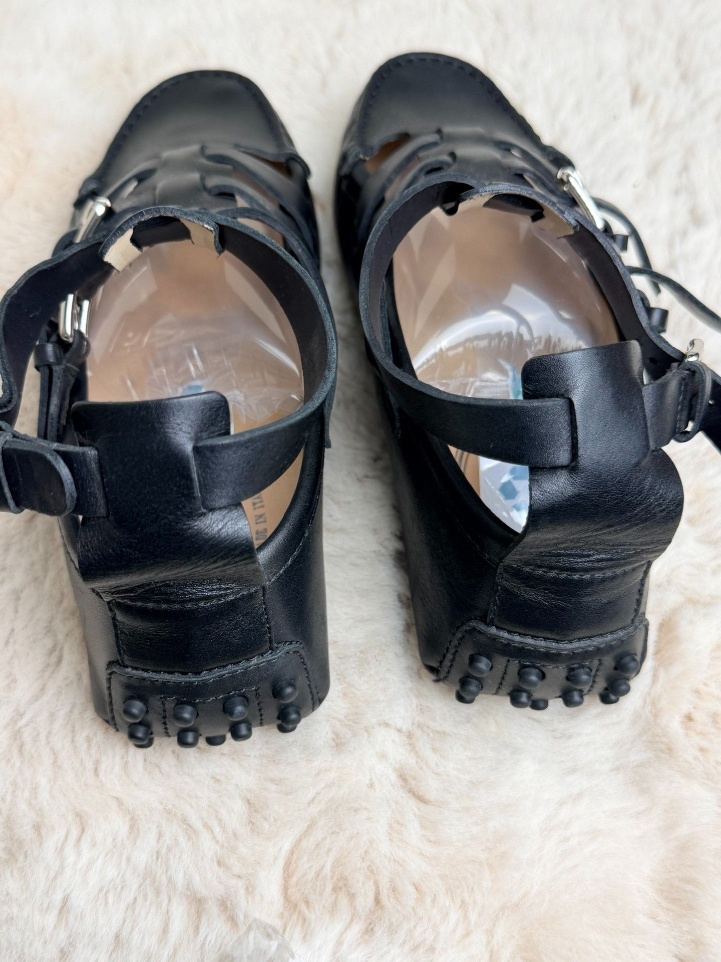 Tod's Tod's Black Sandals us_7-5 Women Size US 7.5 / IT 37.5 - 6 Thumbnail