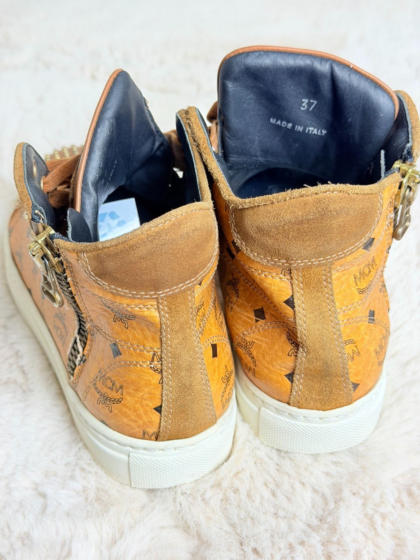 MCM MCM Hitop Sneakers us_7 Women Size US 7 / IT 37 - 5 Thumbnail