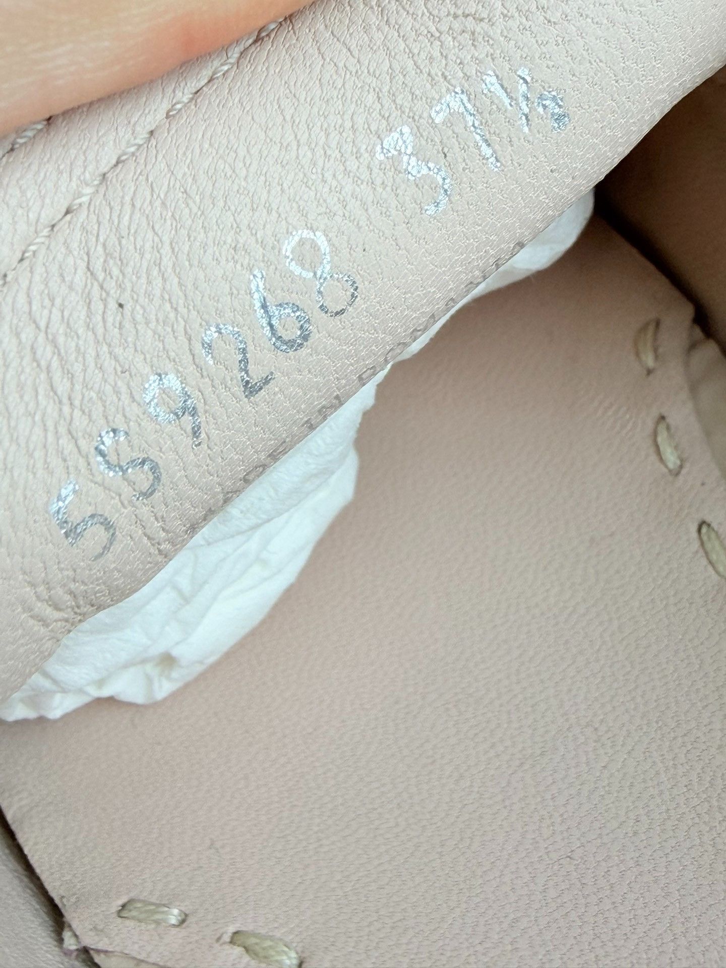 Miu Miu Miu Miu Beige Lowtop Sneakers us_7-5 Women Size US 7.5 / IT 37.5 - 7 Thumbnail