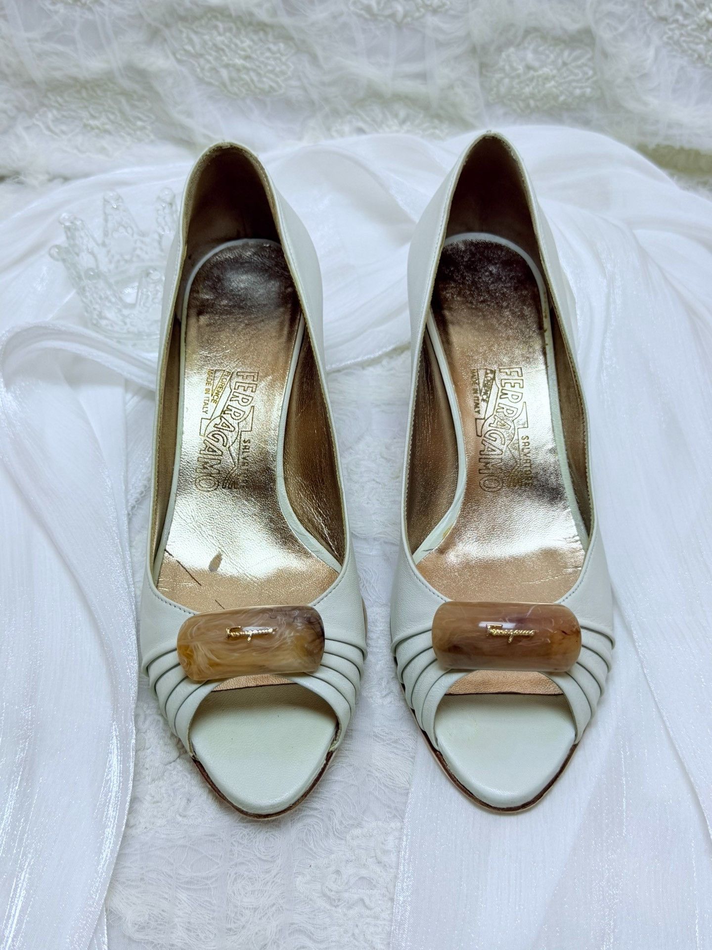 Salvatore Ferragamo Salvatore Ferragamo Leather Lowtop Sneakers us_6-5 Women Size US 6.5 / IT 36.5 - 3 Thumbnail