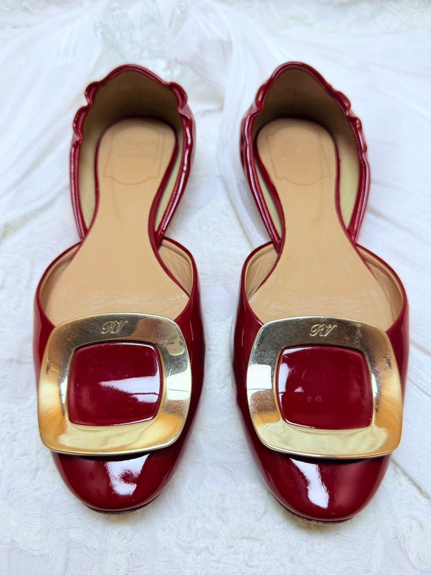 Roger Vivier Roger Vivier Retro Red Lowtop Sneakers us_7 Women Size US 7 / IT 37 - 3 Thumbnail