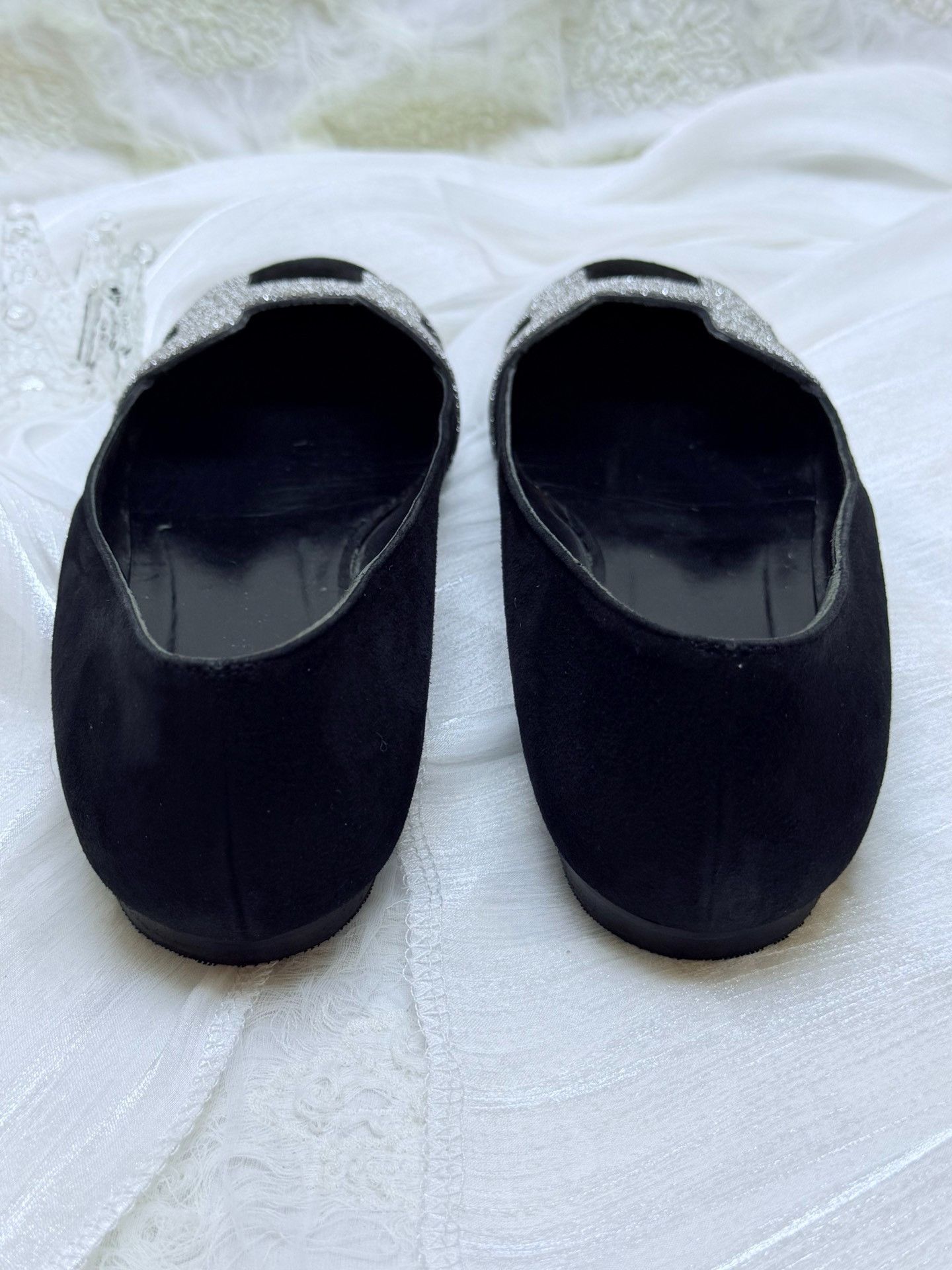Hermes Hermes Suede Black Lowtop Sneakers us_9 Women Size US 9 / IT 39 - 5 Thumbnail