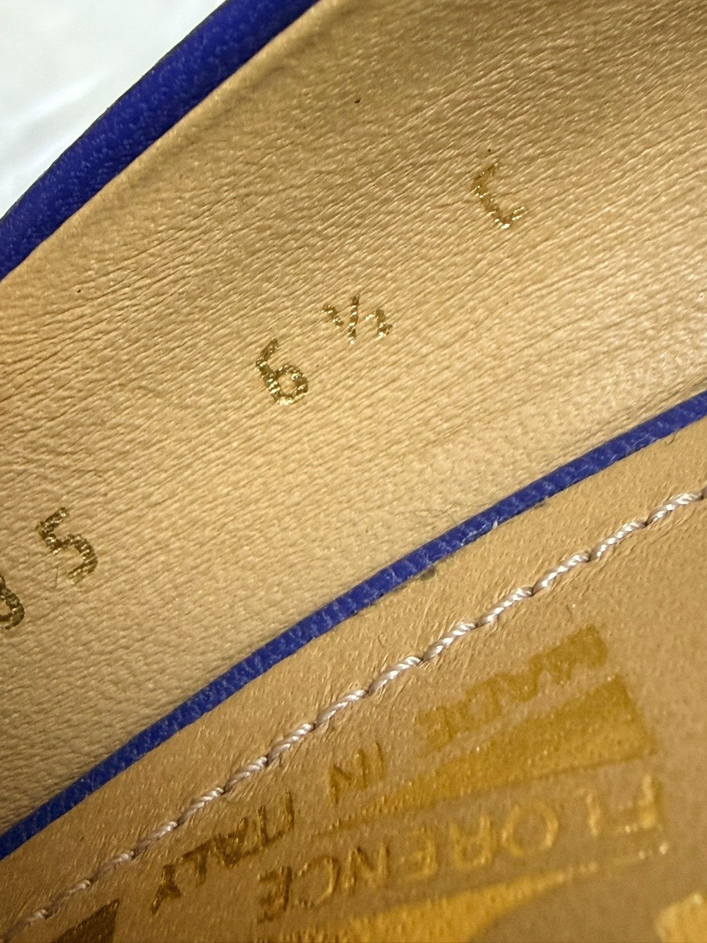 Salvatore Ferragamo Salvatore Ferragamo Leather Gold Lowtop Sneakers Women Size US 6.5 / IT 36.5 - 6 Thumbnail