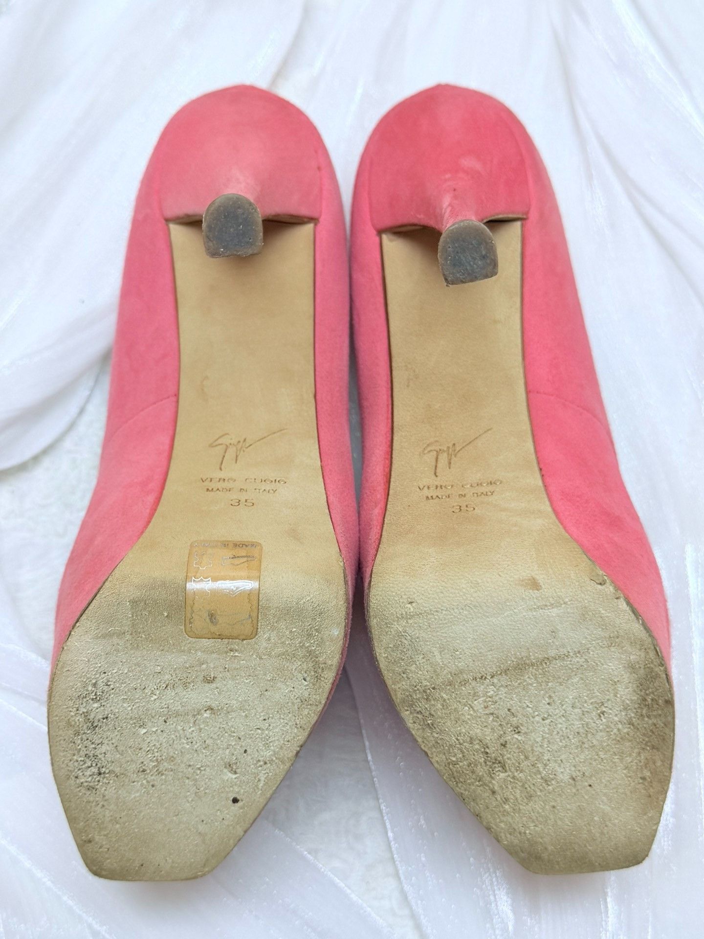 Giuseppe Zanotti Giuseppe Zanotti Suede Pink Lowtop Sneakers us_5 Women Size US 5 / IT 35 - 5 Thumbnail