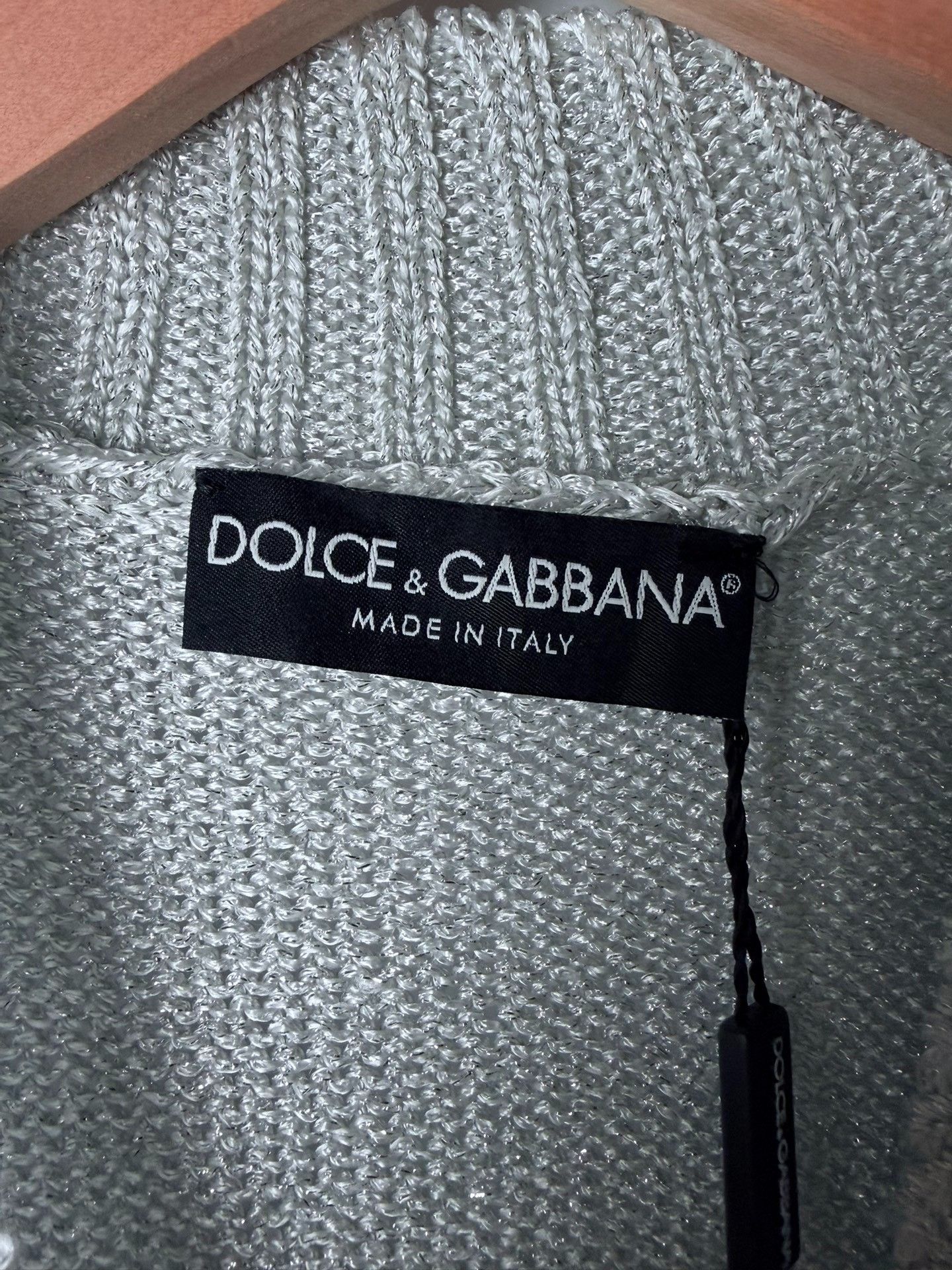 Giuseppe Zanotti Giuseppe Zanotti Knit Silver Sweater it_42 Women Size M / US 6-8 / IT 42-44 - 3 Thumbnail