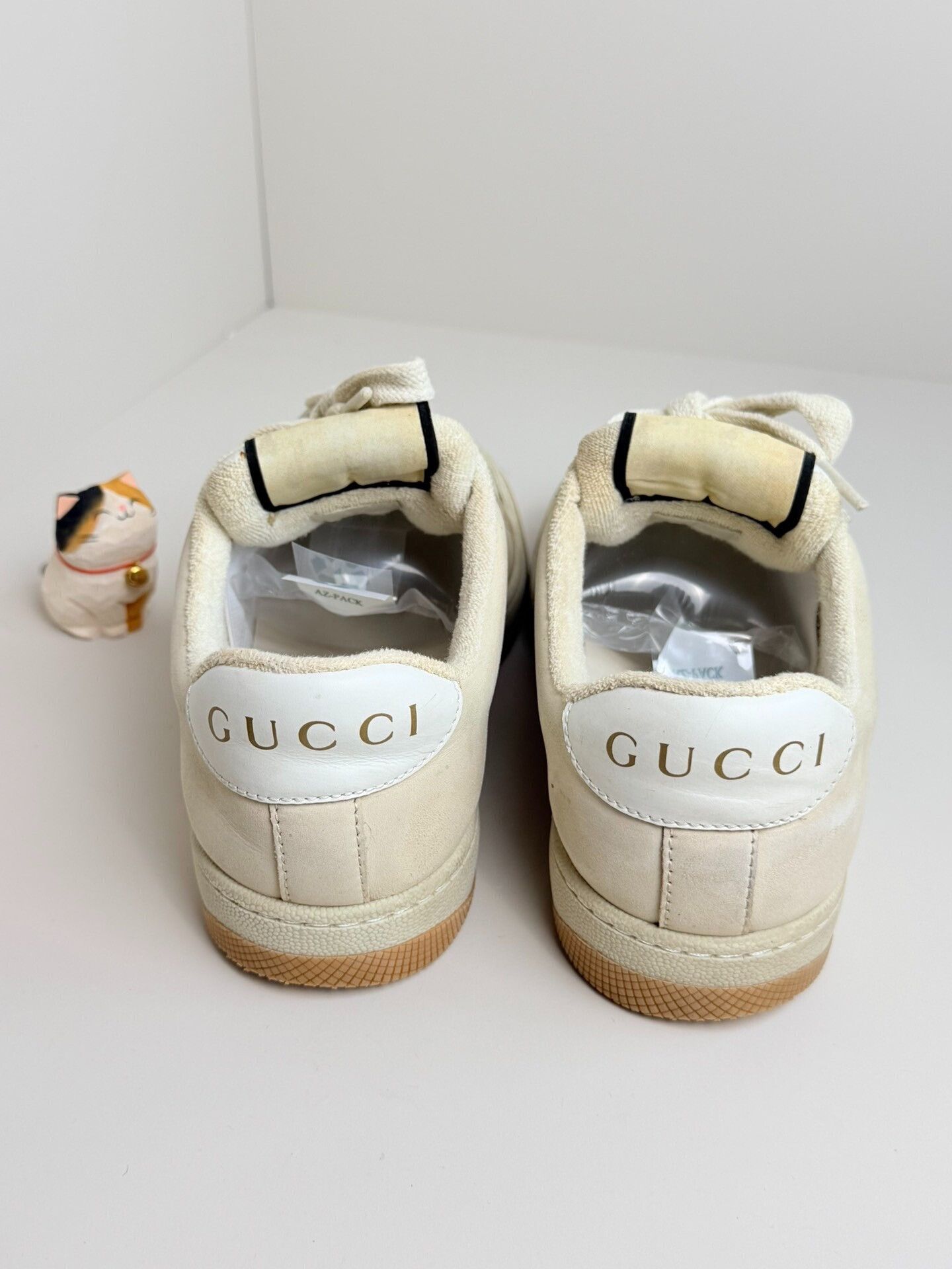 Gucci Gucci Leather Lowtop Sneakers us_6 Women Size US 6 / IT 36 - 4 Thumbnail