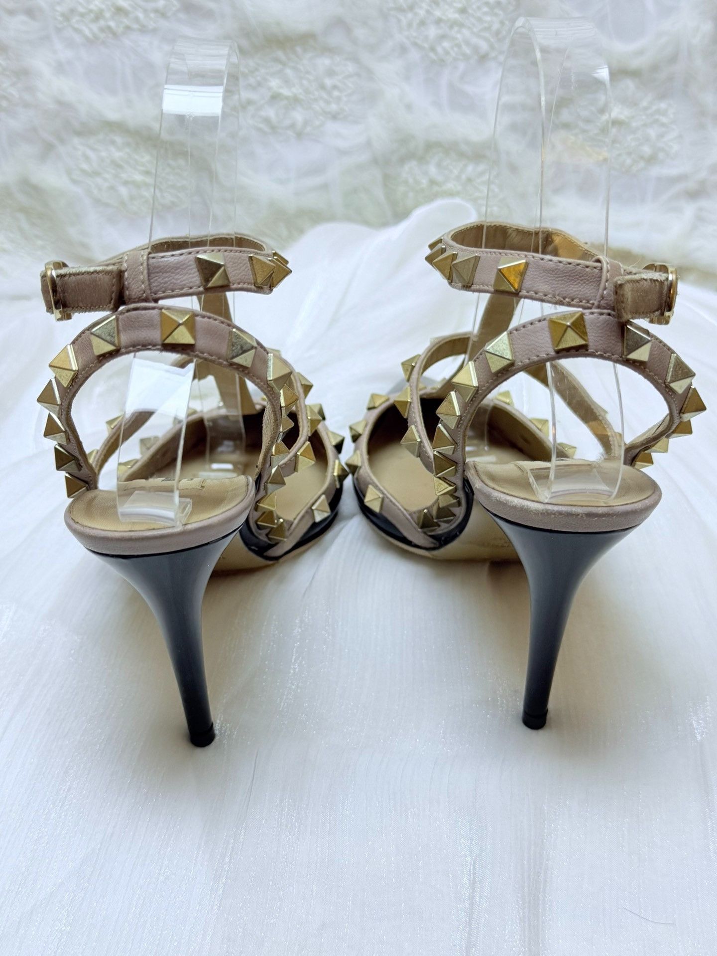 Valentino Valentino Black Sandals us_6 Women Size US 6 / IT 36 - 4 Thumbnail