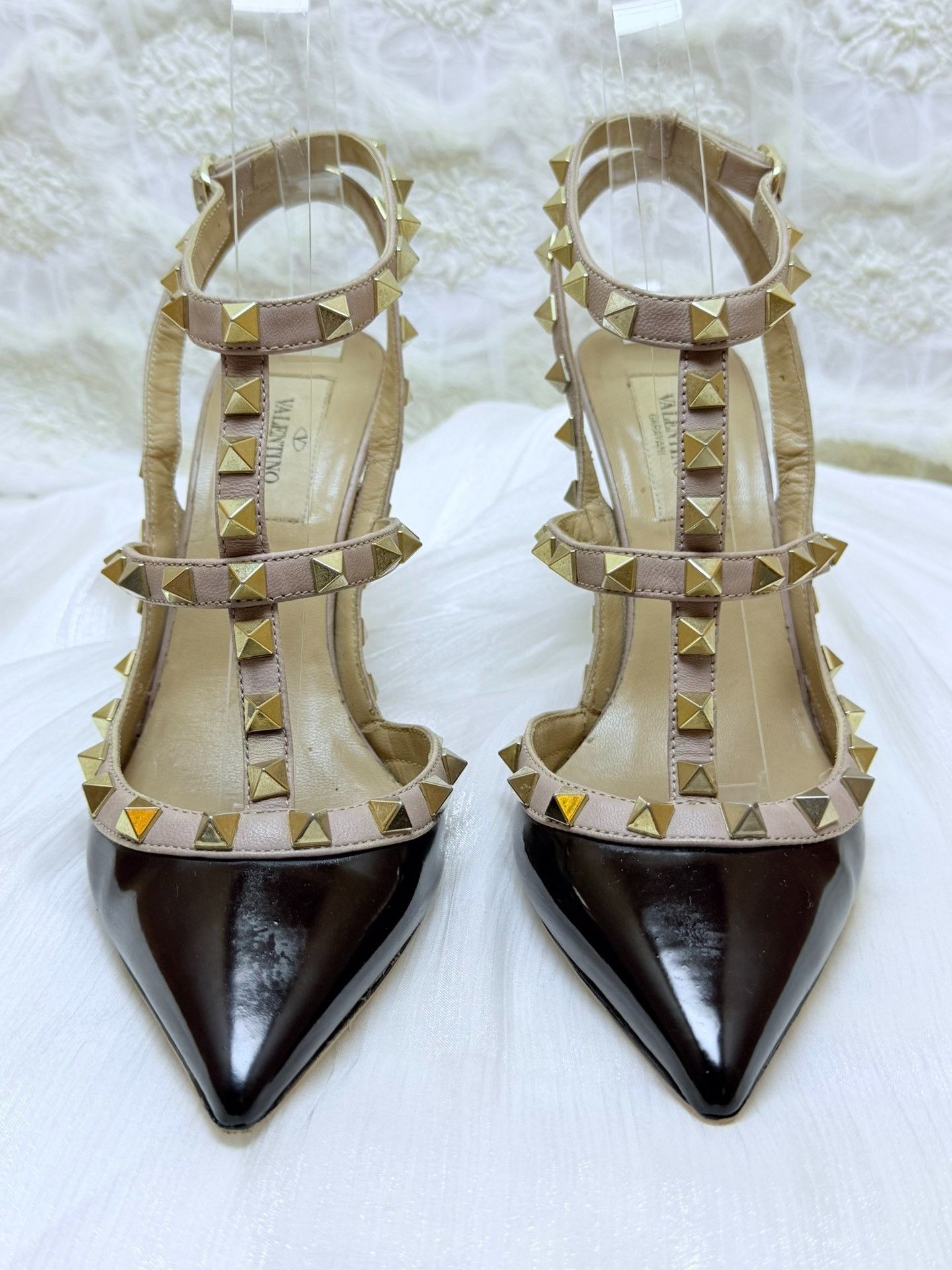Valentino Valentino Black Sandals us_6 Women Size US 6 / IT 36 - 3 Thumbnail
