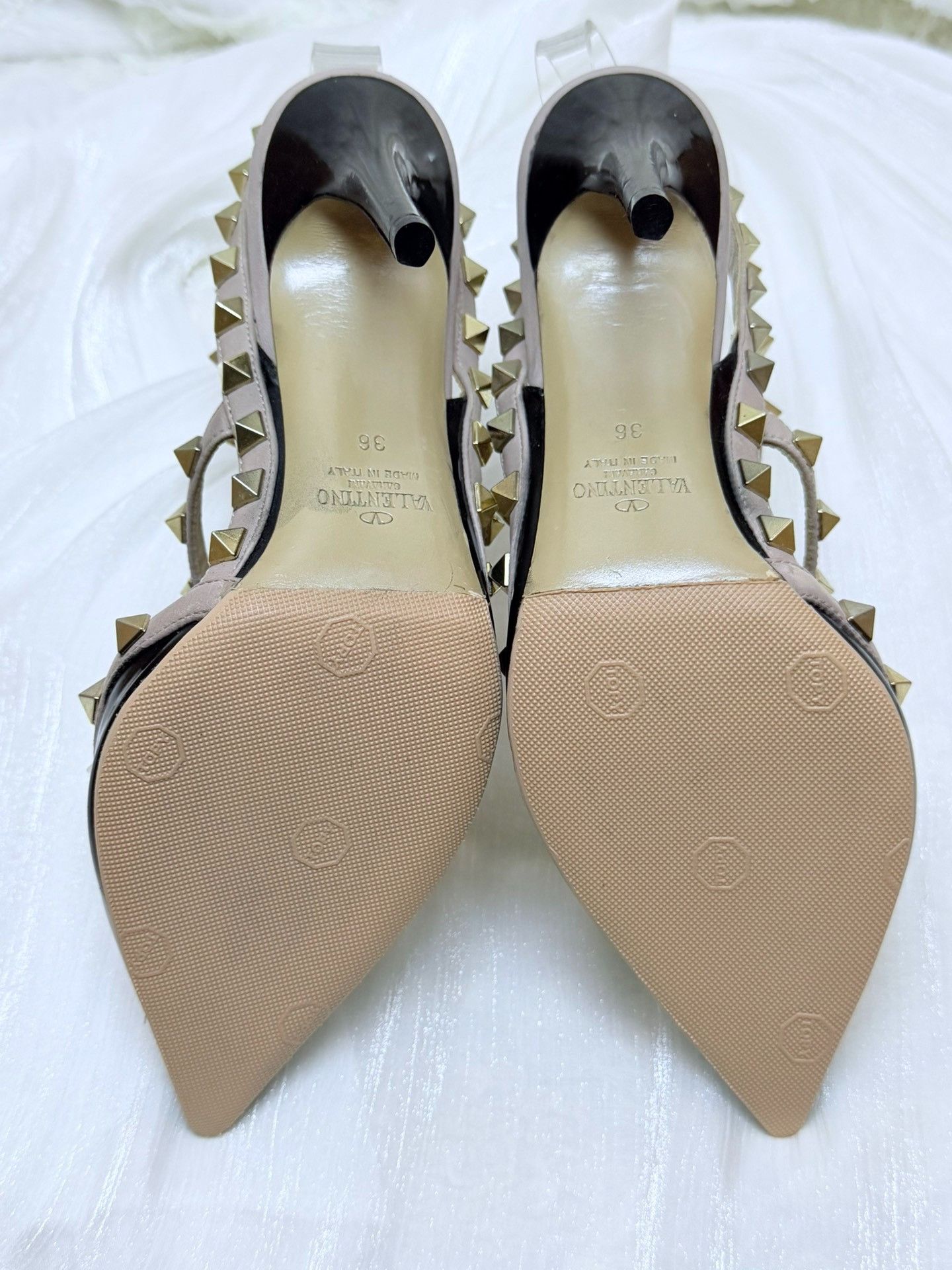 Valentino Valentino Black Sandals us_6 Women Size US 6 / IT 36 - 6 Thumbnail