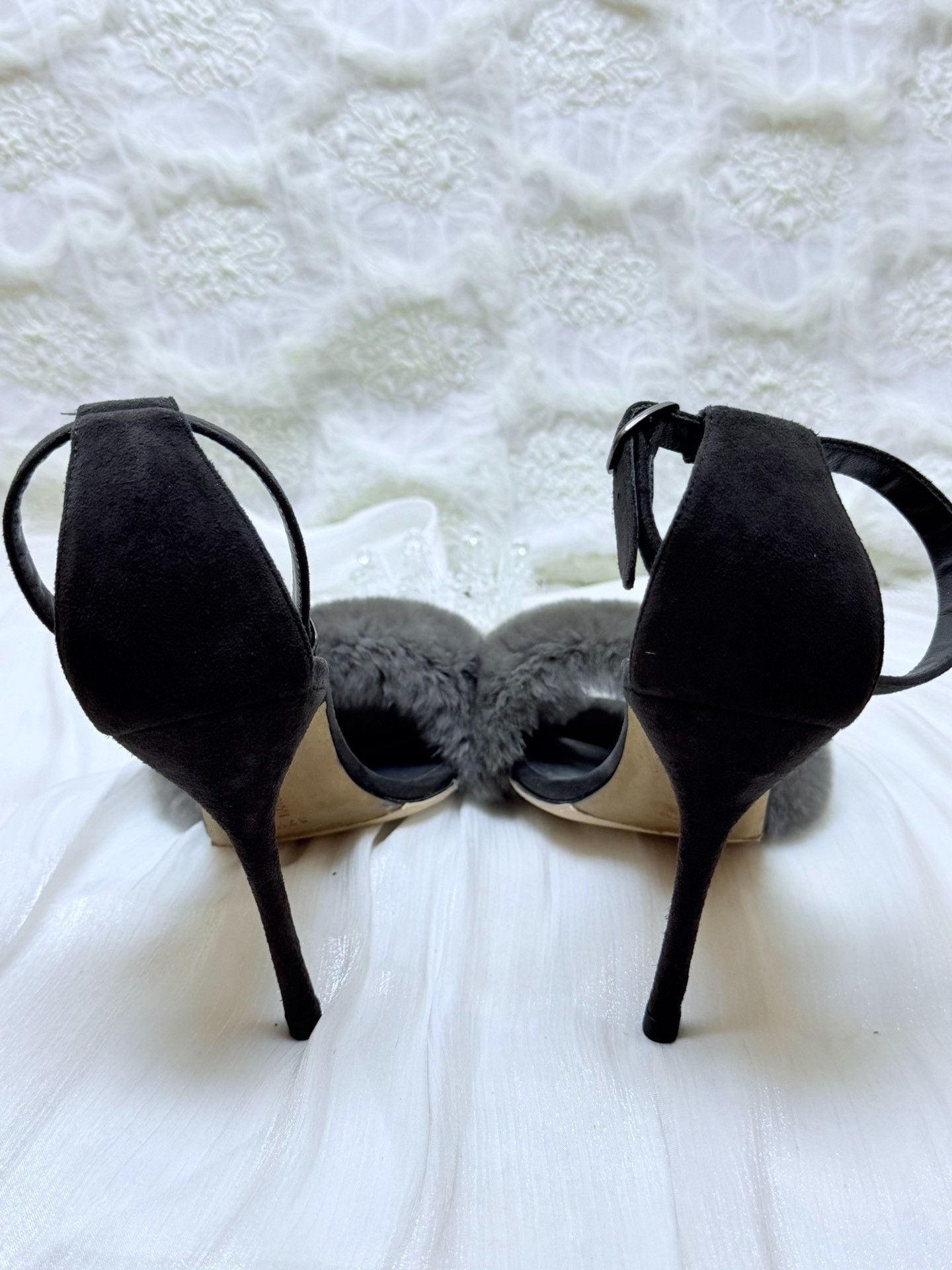 Manolo Blahnik Manolo Blahnik Black Sandals us_7-5 Women Size US 7.5 / IT 37.5 - 4 Thumbnail